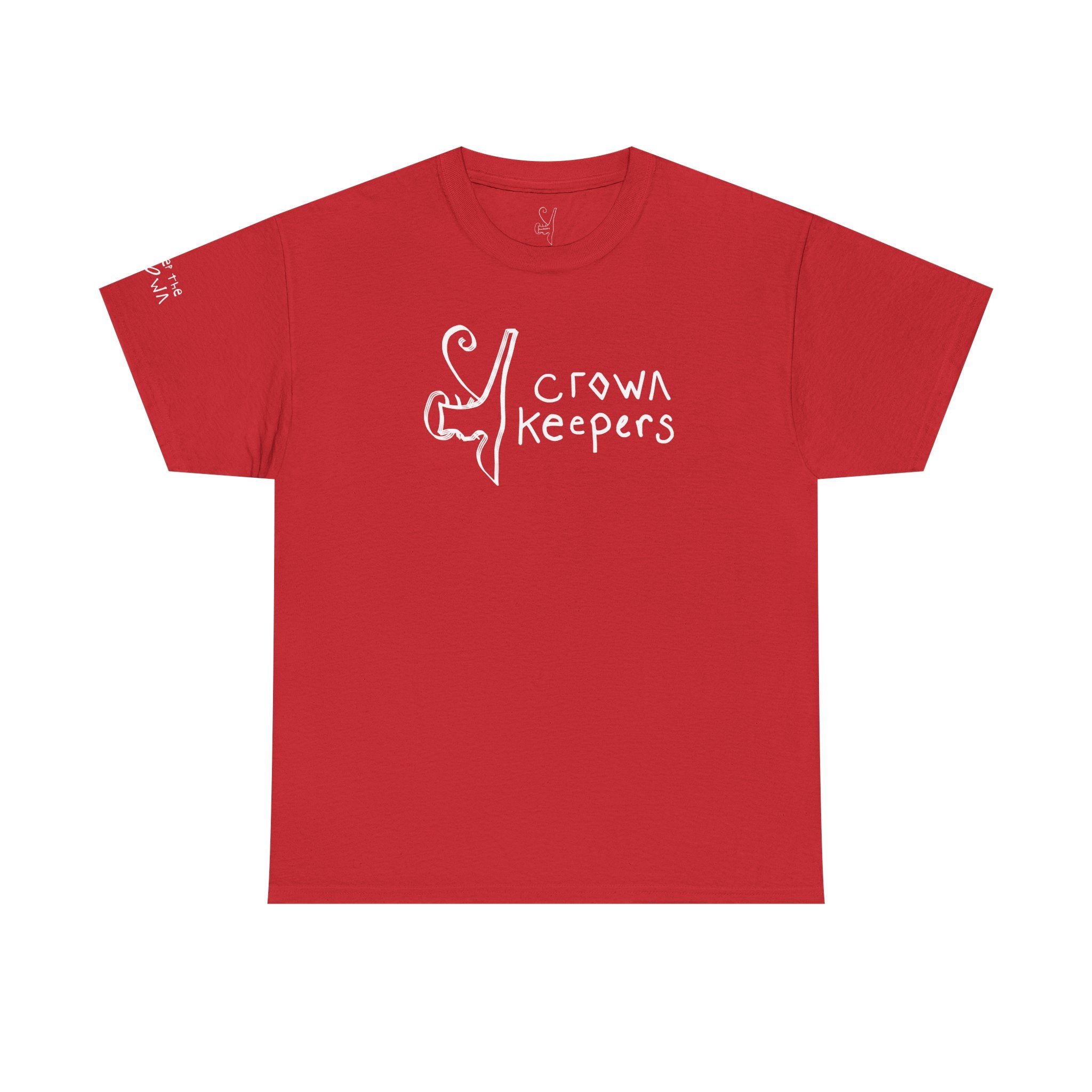 Crown Keepers 'We Keep the Crown' Classic Tee Shirt  — Plain Cotton T-Shirt