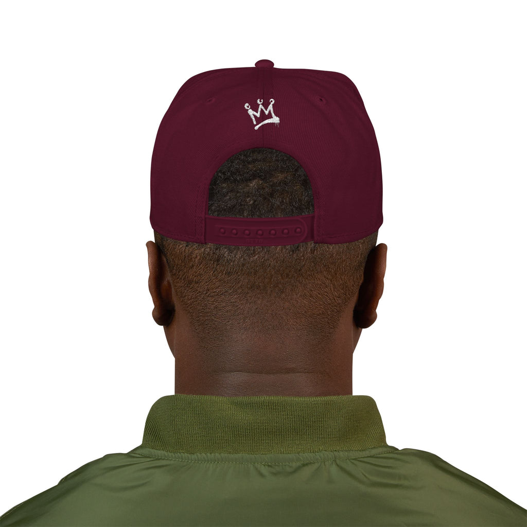 Snapback Hat — "Crown Keepers"' " We Keep the Crown" Embroidered Streetwear Cap