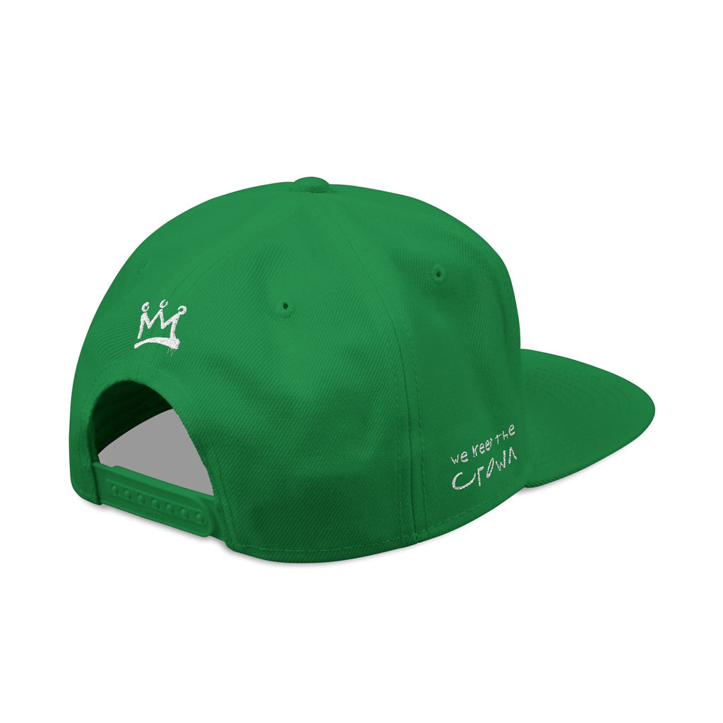 Snapback Hat — "Crown Keepers"' " We Keep the Crown" Embroidered Streetwear Cap