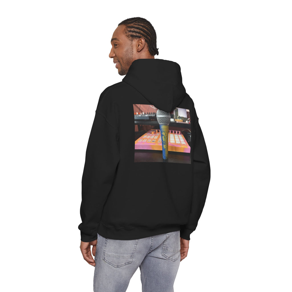One Mic Freestyle Hoodie — KC Star Microphone Rap Fan Pullover