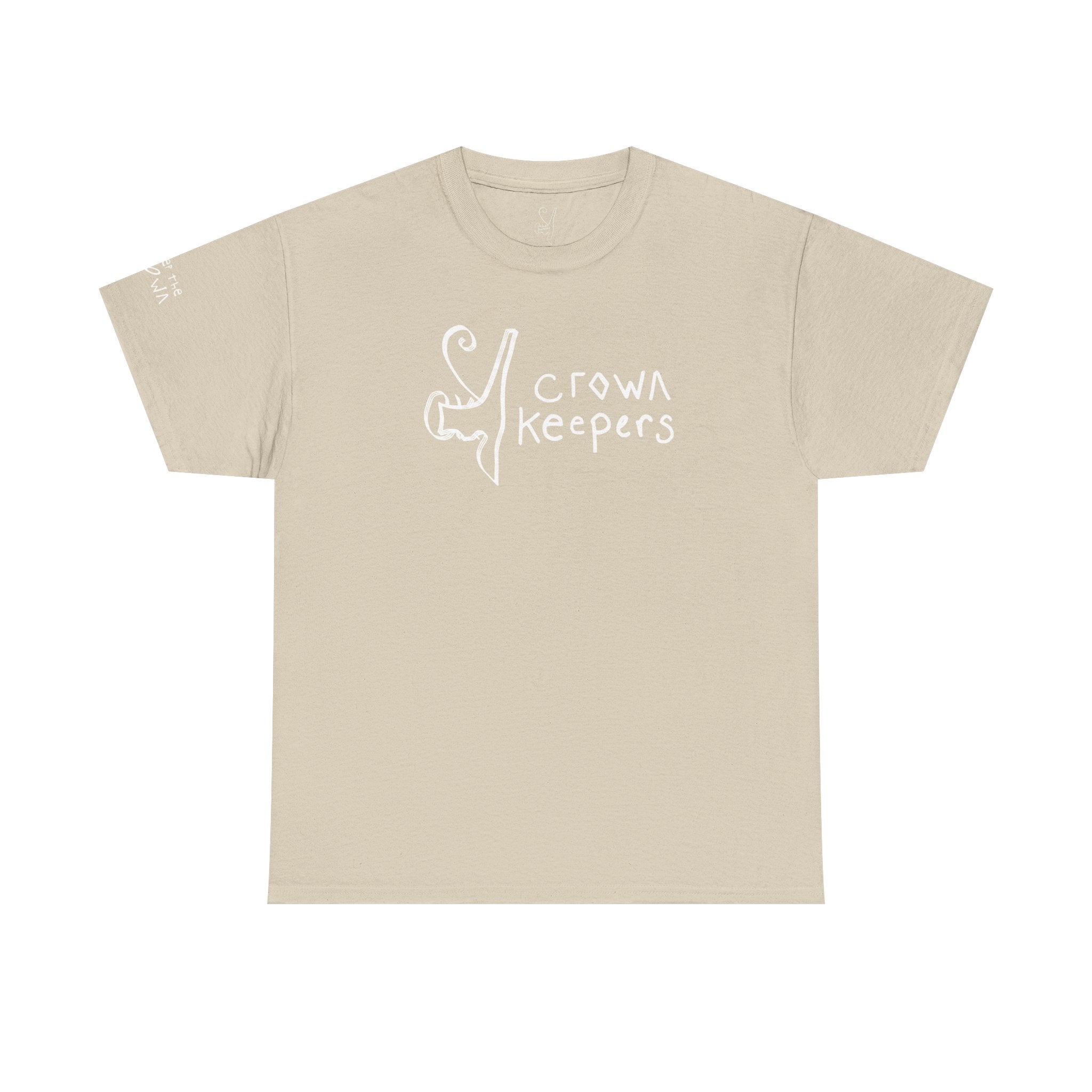 Crown Keepers 'We Keep the Crown' Classic Tee Shirt  — Plain Cotton T-Shirt