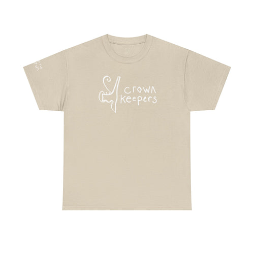 Crown Keepers 'We Keep the Crown' Classic Tee Shirt  — Plain Cotton T-Shirt