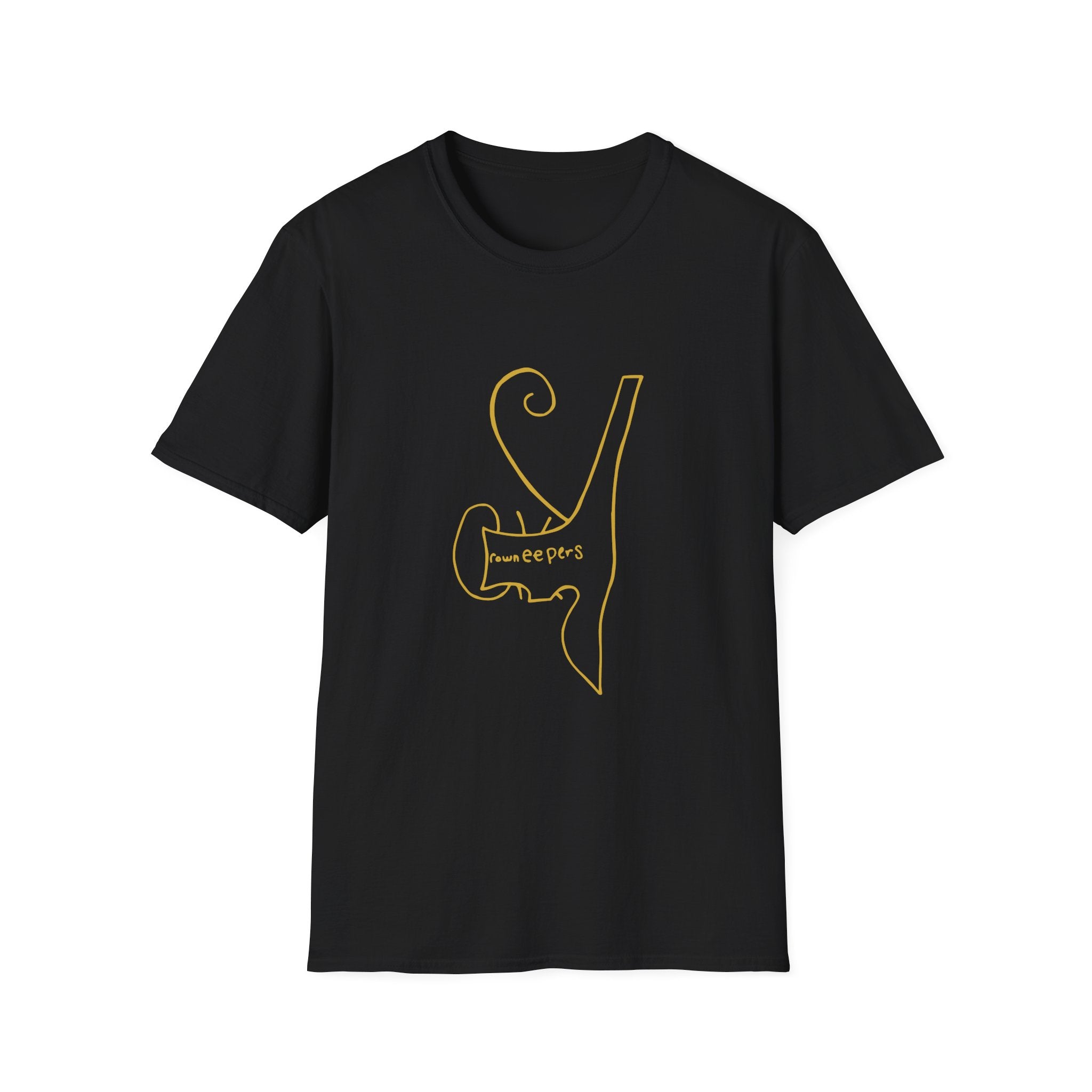 Crown Keepers Classic  Logo T-Shirt — Gold Design