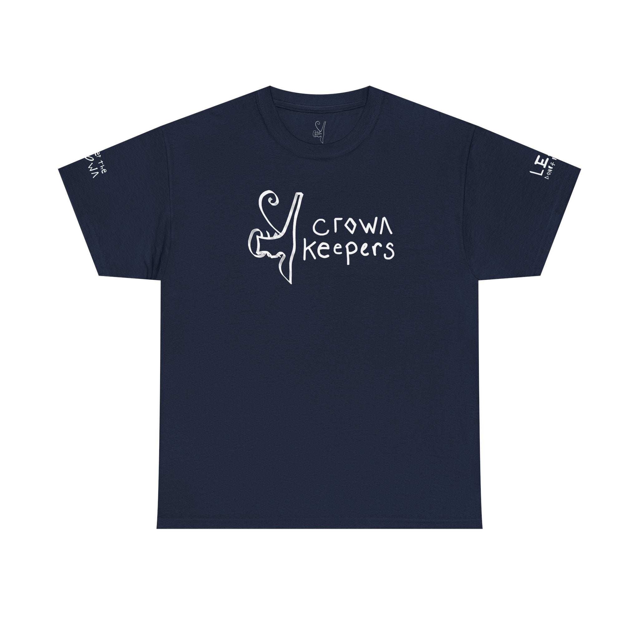 Crown Keepers 'We Keep the Crown' Classic Tee Shirt  — Plain Cotton T-Shirt