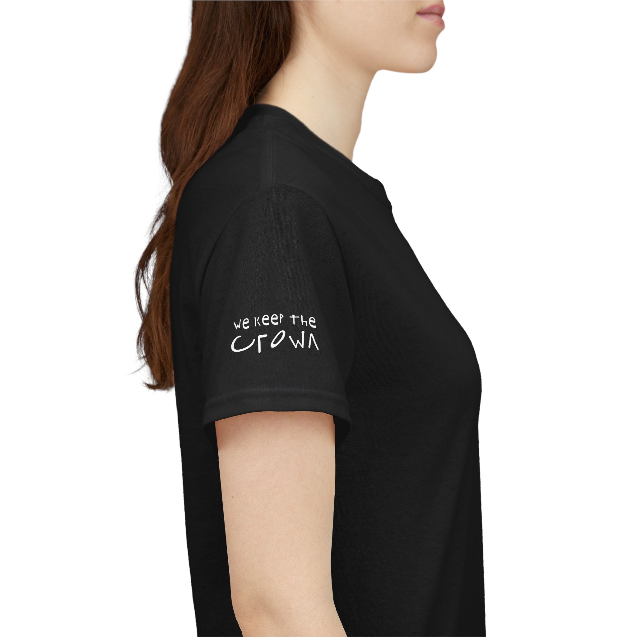 Crown Keepers 'We Keep the Crown' Classic Tee Shirt  — Plain Cotton T-Shirt