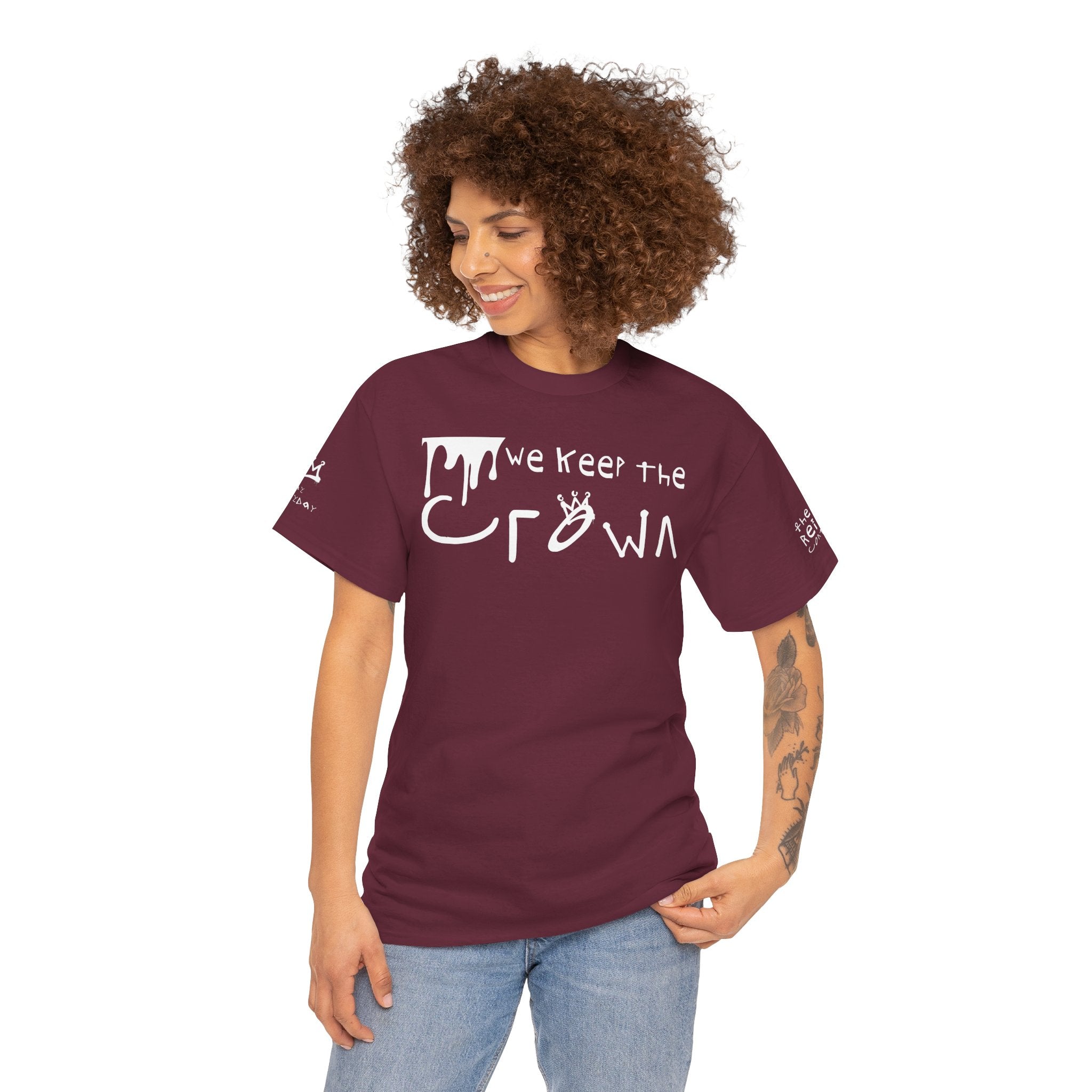 Crown Keepers Graphic Tee — "We Keep the Crown" Streetwear Drip T‑Shirt "The Reign Continues"