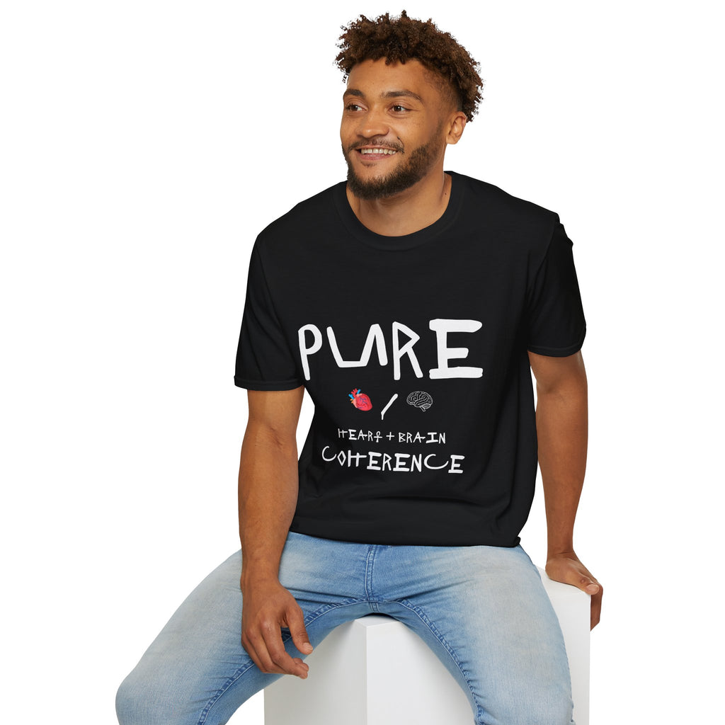 PURE T-Shirt — Heart + Brain Coherence Awareness Tee