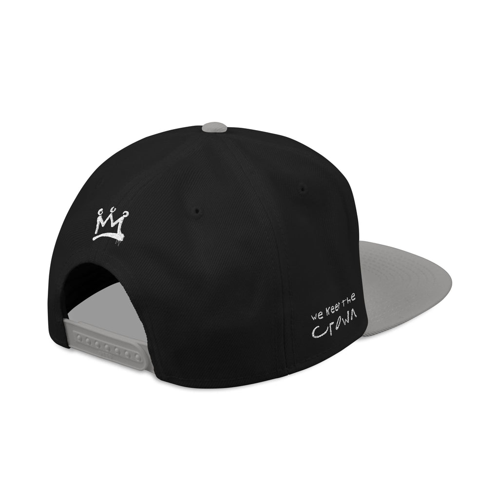 Snapback Hat — "Crown Keepers"' " We Keep the Crown" Embroidered Streetwear Cap