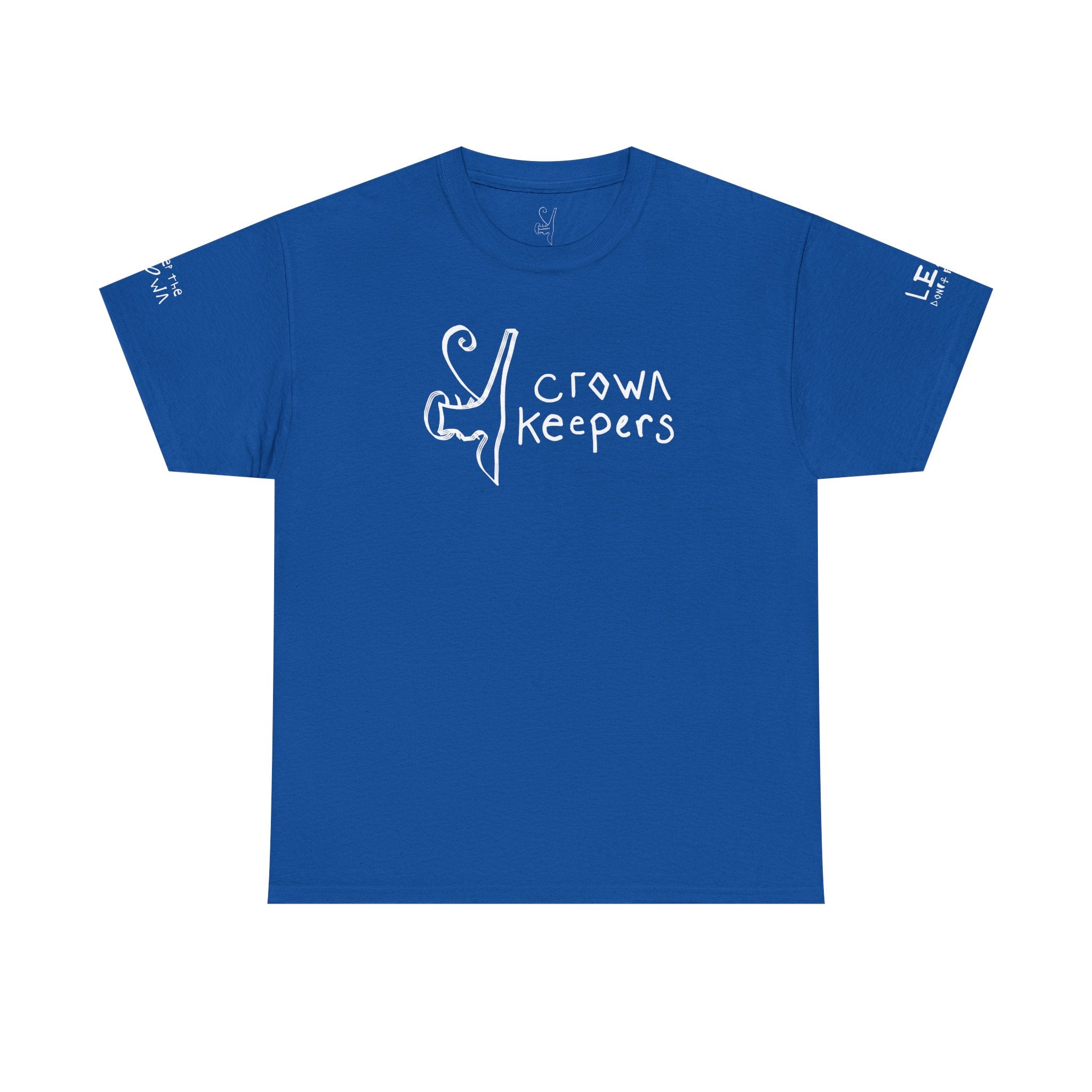 Crown Keepers 'We Keep the Crown' Classic Tee Shirt  — Plain Cotton T-Shirt