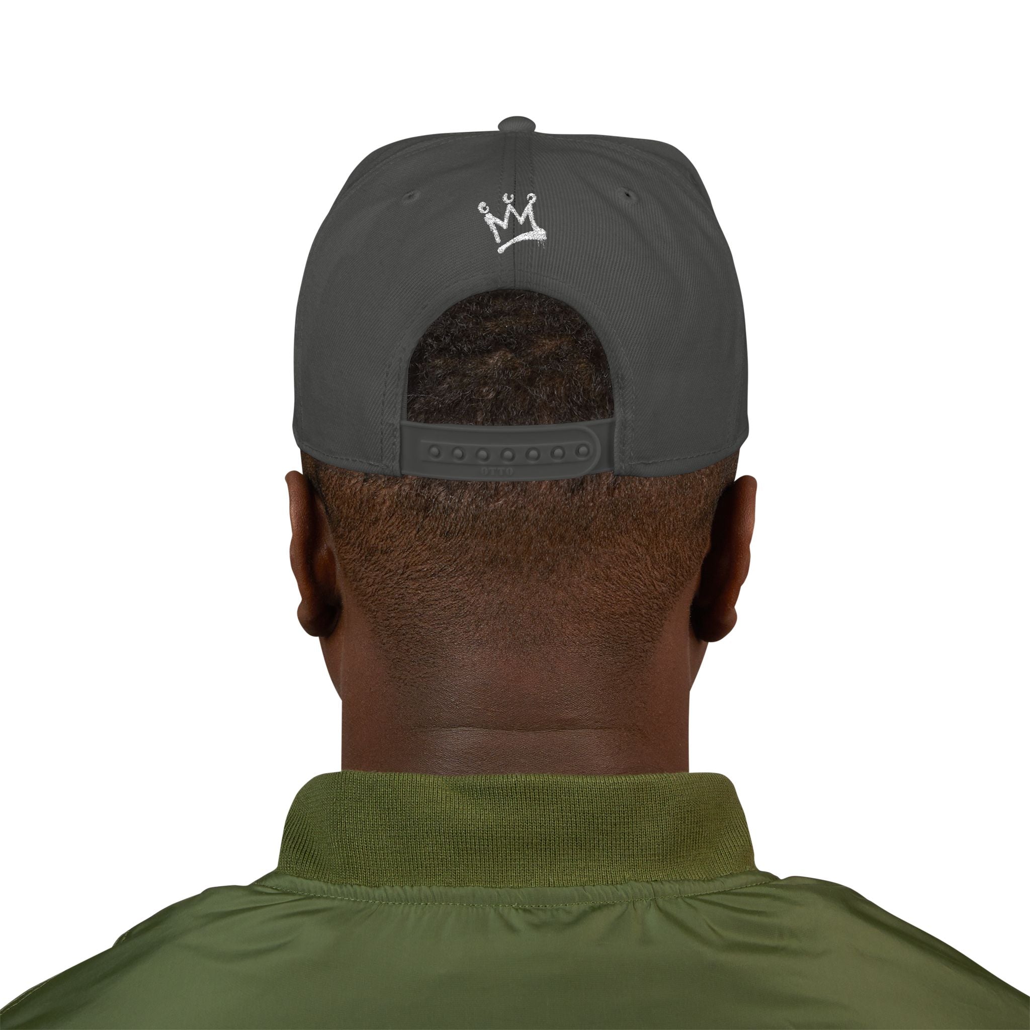 Snapback Hat — "Crown Keepers"' " We Keep the Crown" Embroidered Streetwear Cap