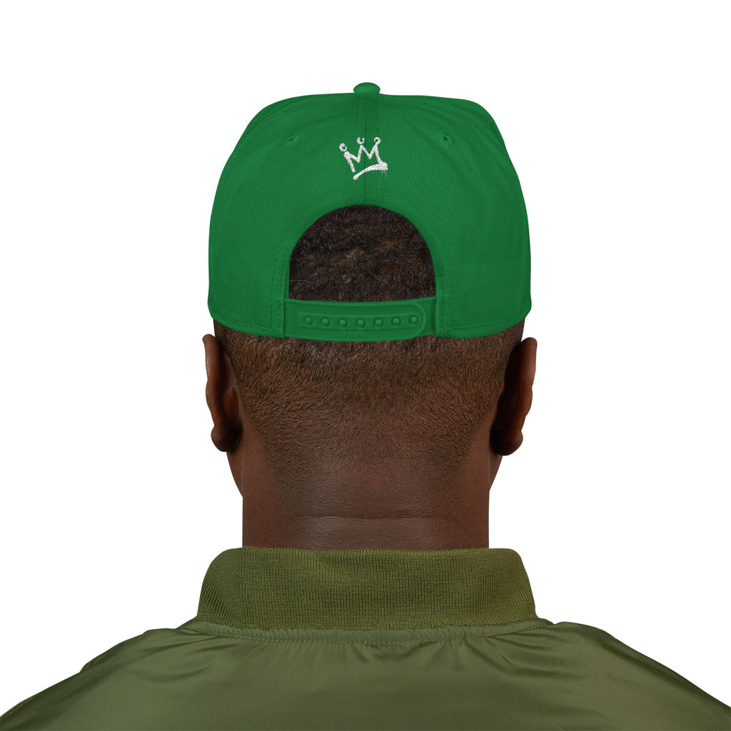 Snapback Hat — "Crown Keepers"' " We Keep the Crown" Embroidered Streetwear Cap