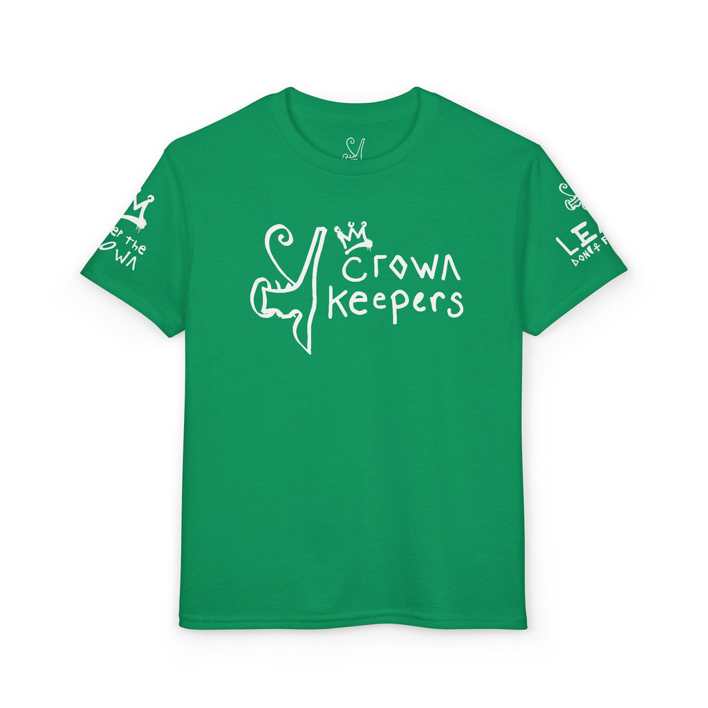 Youth 'Crown Keepers' Graphic T‑Shirt — "We Keep the Crown" Street Art Crown Design