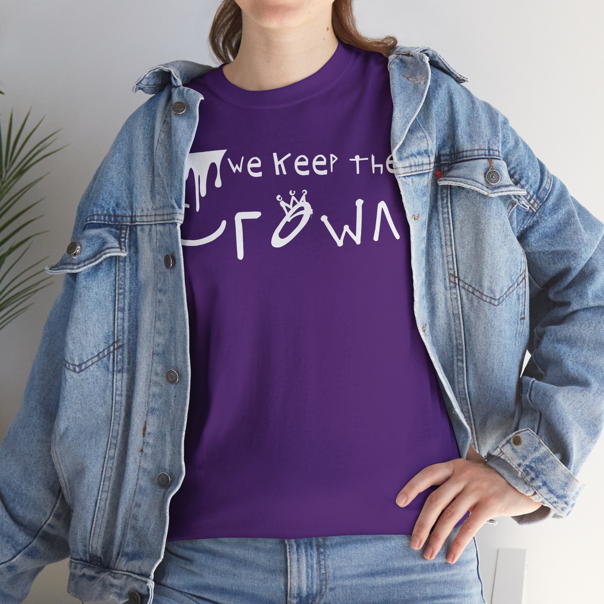 Crown Keepers Graphic Tee — "We Keep the Crown" Streetwear Drip T‑Shirt "The Reign Continues"