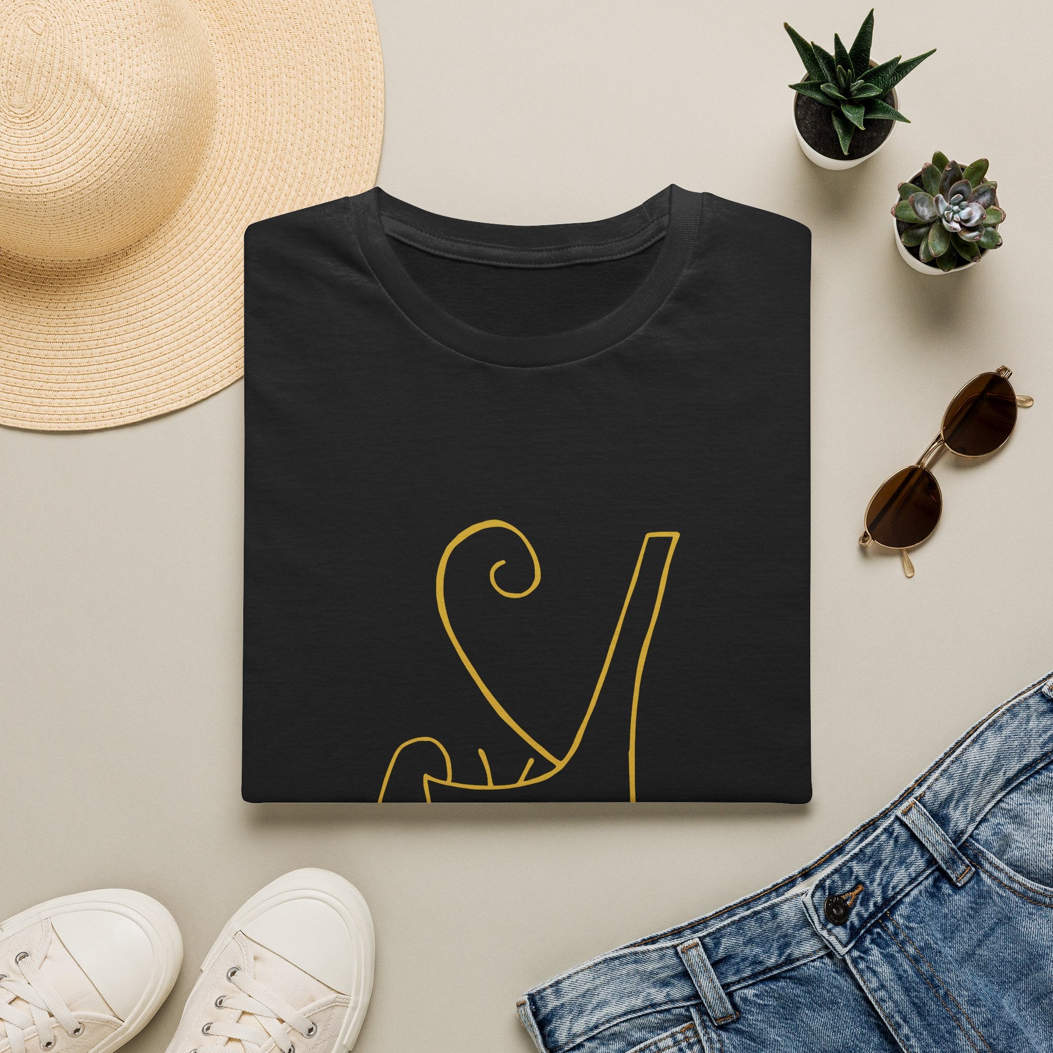 Crown Keepers Classic  Logo T-Shirt — Gold Design