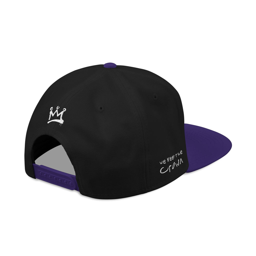 Snapback Hat — "Crown Keepers"' " We Keep the Crown" Embroidered Streetwear Cap