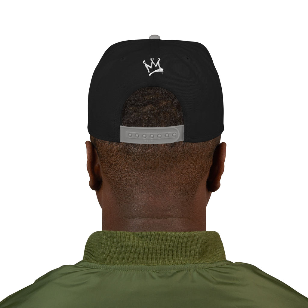 Snapback Hat — "Crown Keepers"' " We Keep the Crown" Embroidered Streetwear Cap