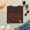 T-Shirt — 'Don't Let 'Em Knock You Out your Crown' Handwritten Graphic Tee "Crown Keepers"
