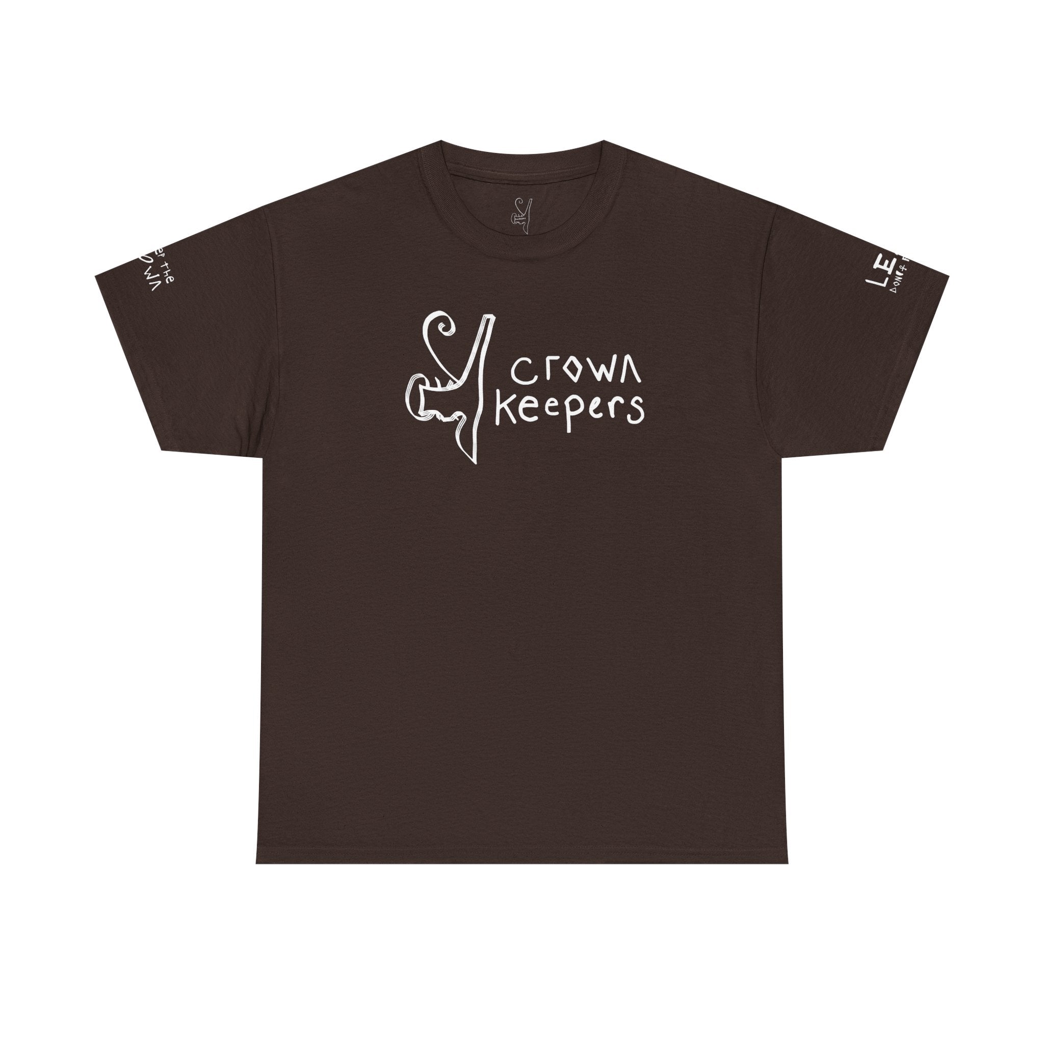 Crown Keepers 'We Keep the Crown' Classic Tee Shirt  — Plain Cotton T-Shirt