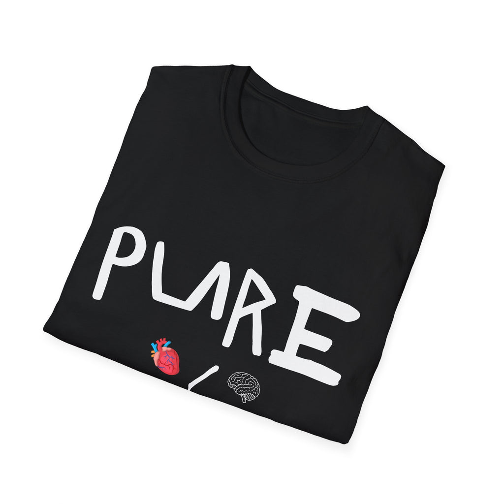 PURE T-Shirt — Heart + Brain Coherence Awareness Tee