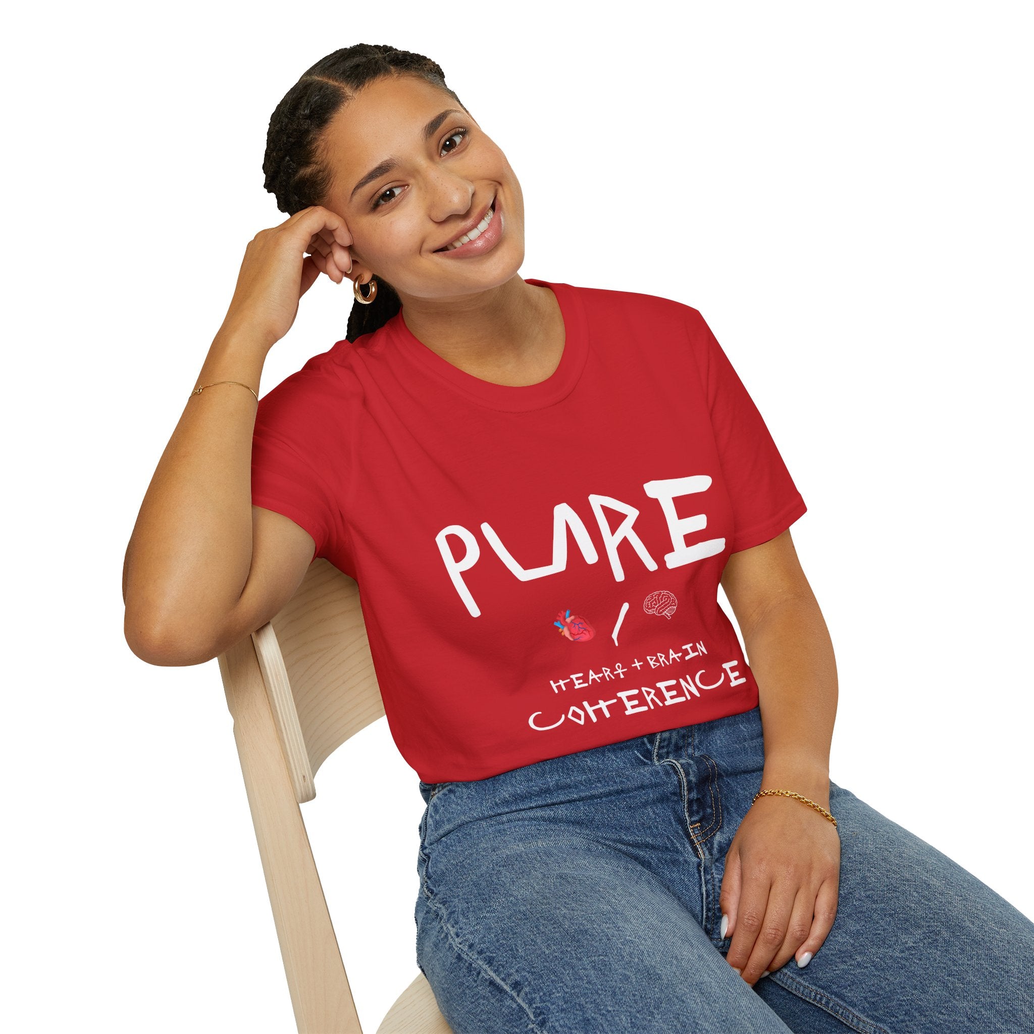 PURE T-Shirt — Heart + Brain Coherence Awareness Tee