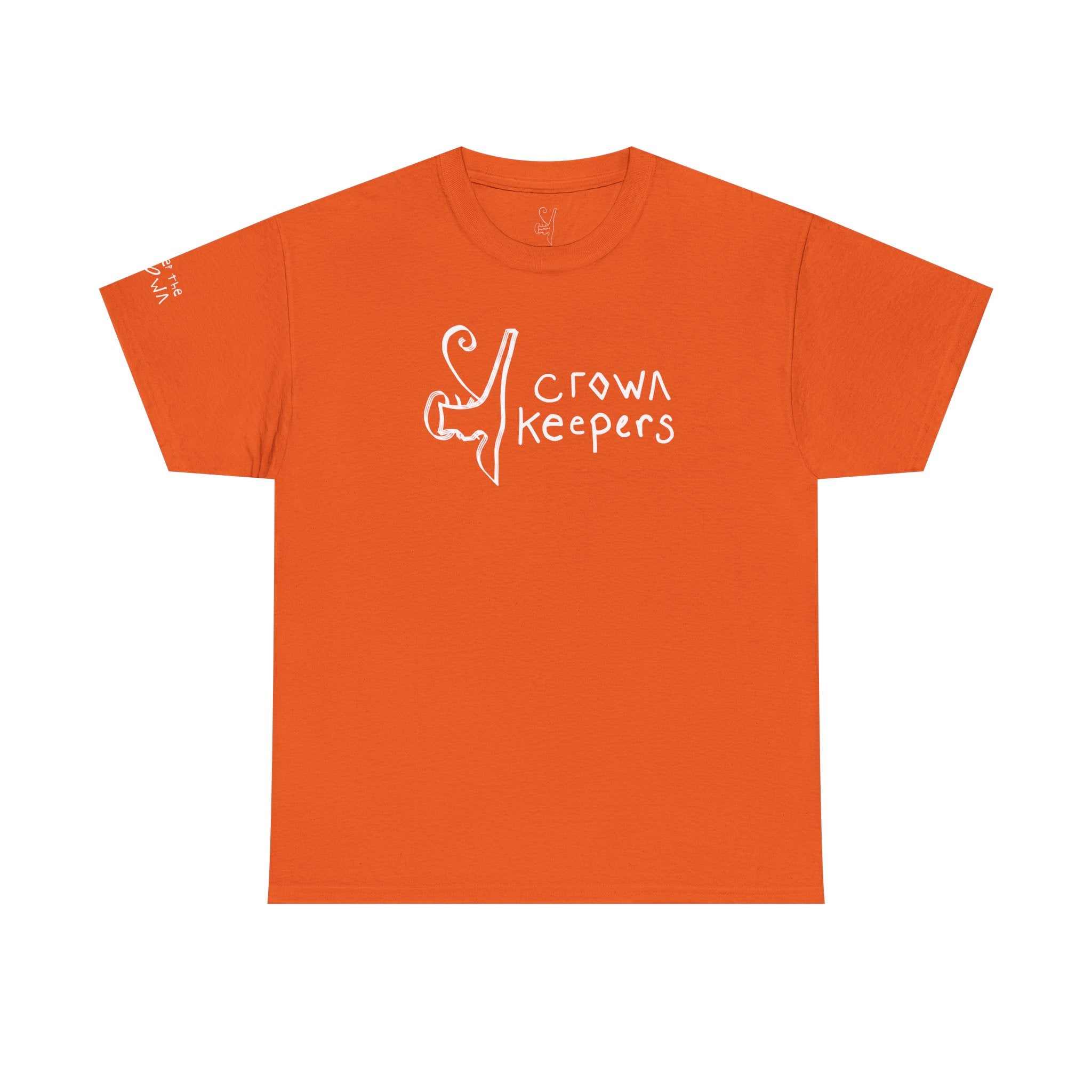 Crown Keepers 'We Keep the Crown' Classic Tee Shirt  — Plain Cotton T-Shirt