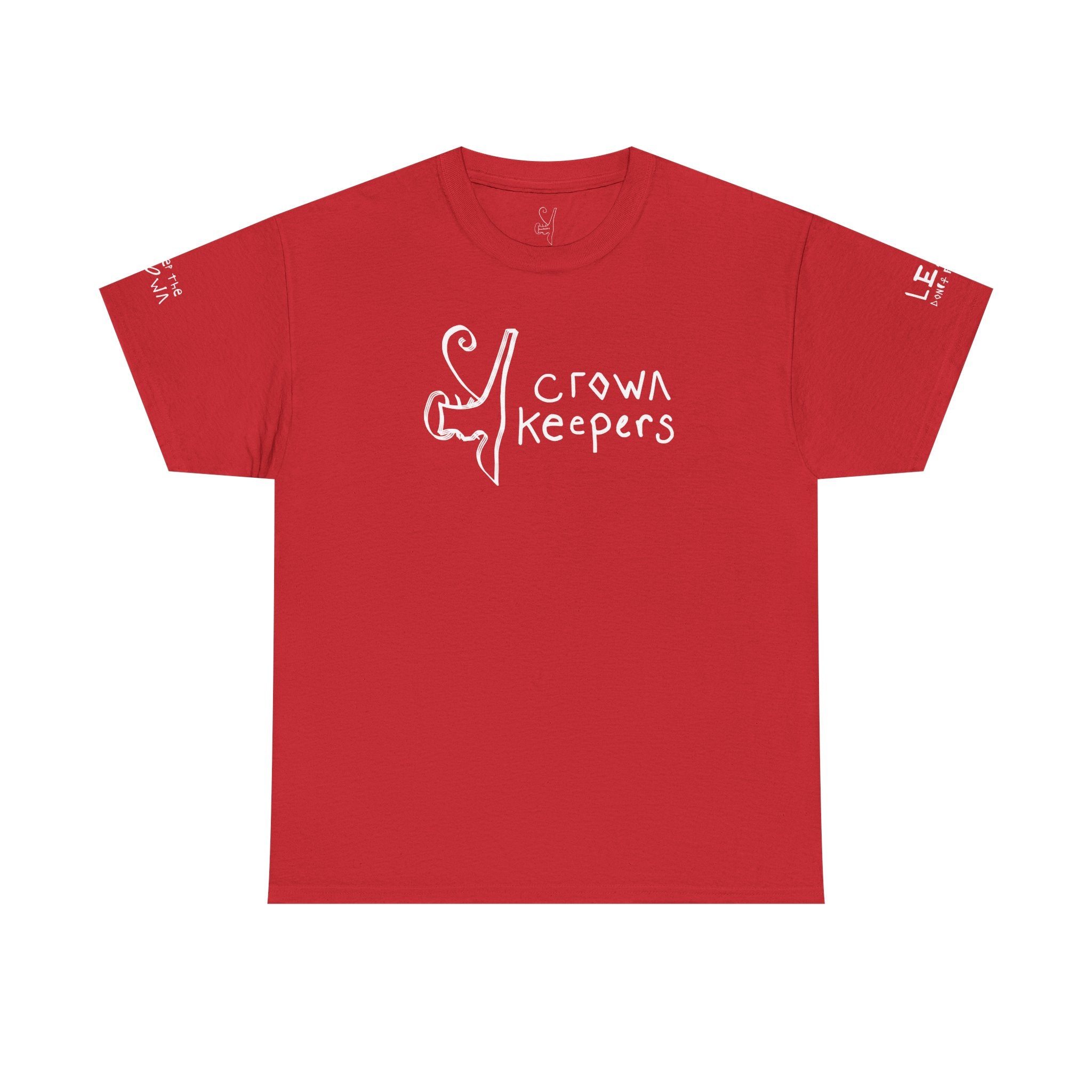 Crown Keepers 'We Keep the Crown' Classic Tee Shirt  — Plain Cotton T-Shirt