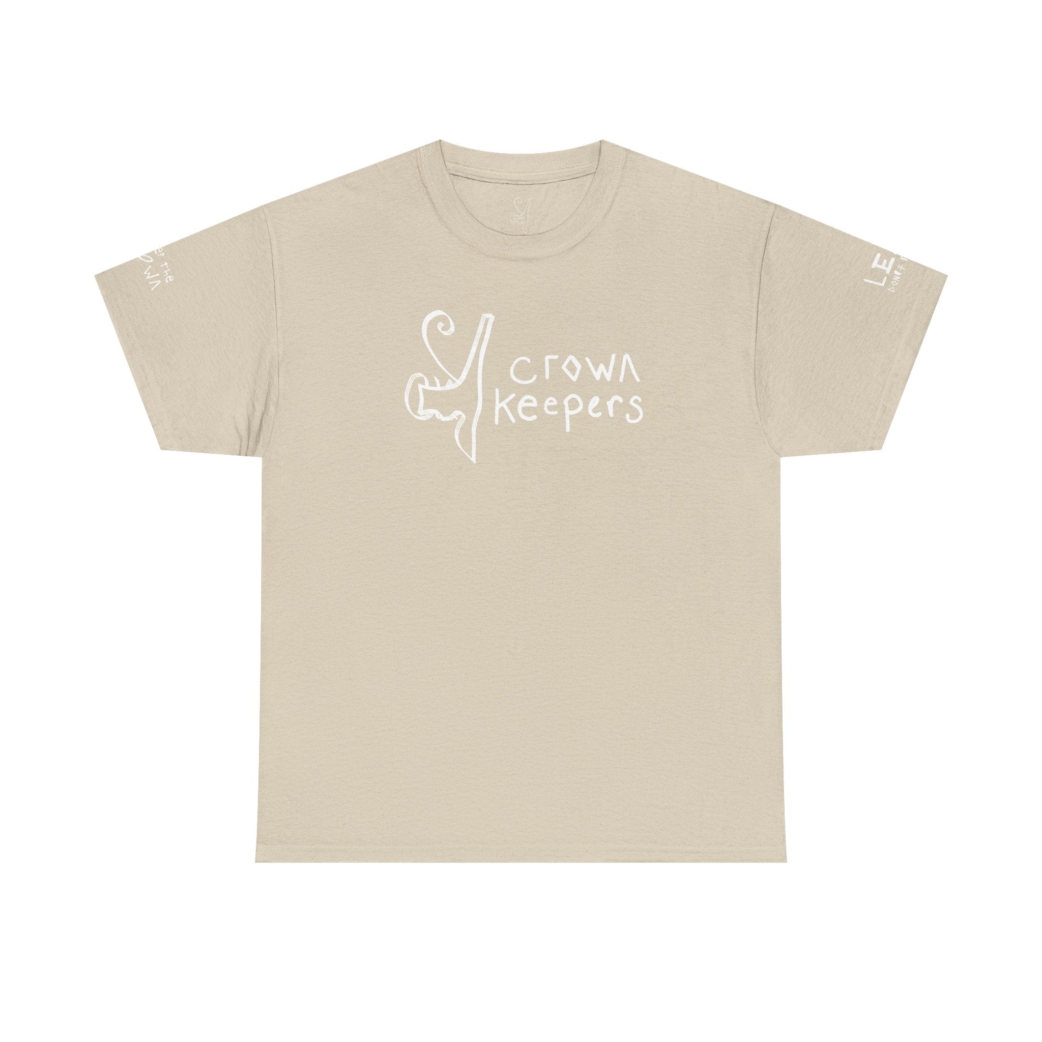 Crown Keepers 'We Keep the Crown' Classic Tee Shirt  — Plain Cotton T-Shirt