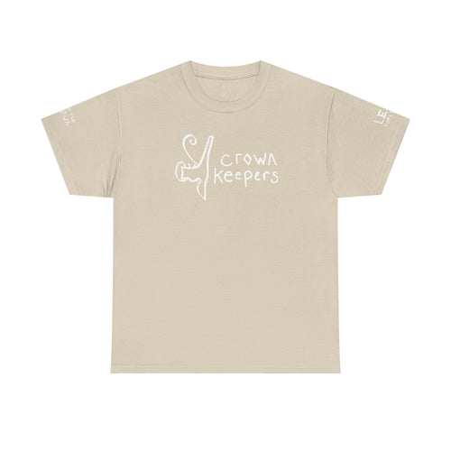 Crown Keepers 'We Keep the Crown' Classic Tee Shirt  — Plain Cotton T-Shirt