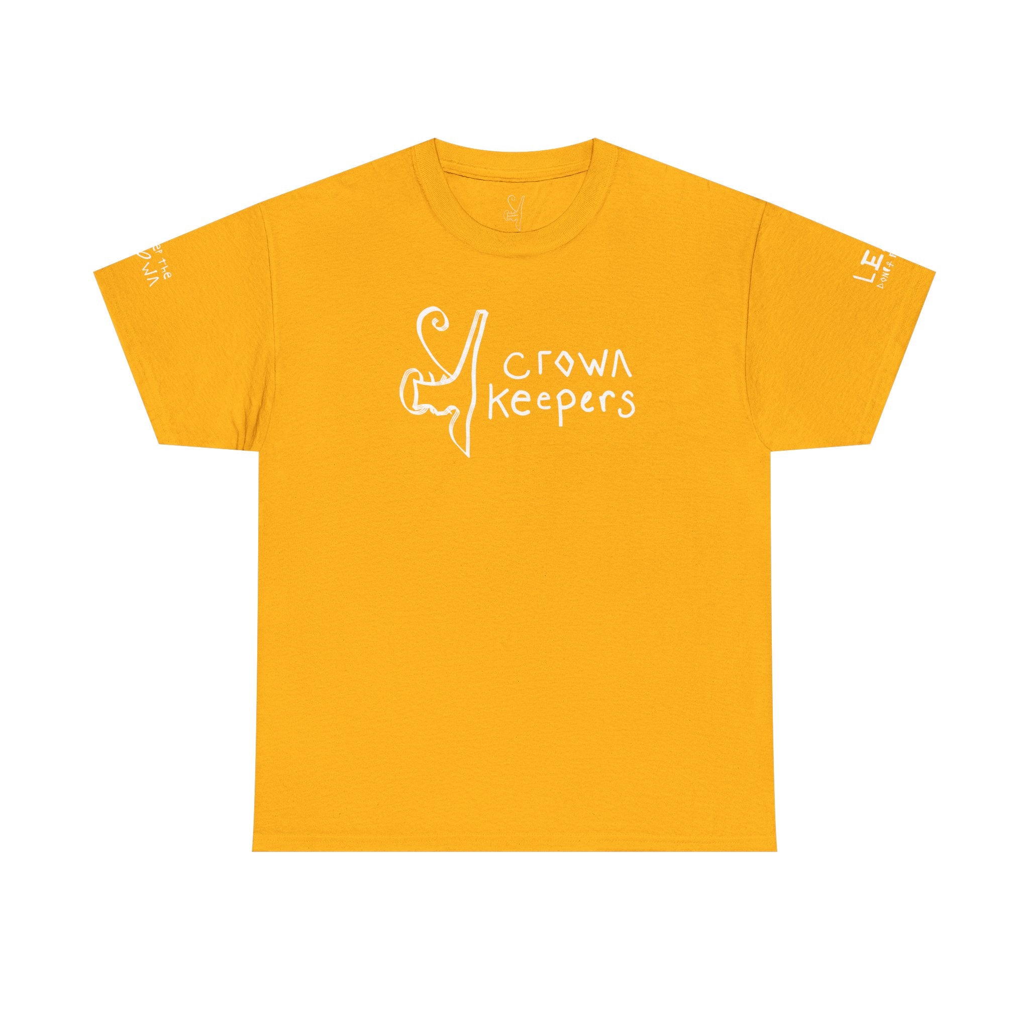 Crown Keepers 'We Keep the Crown' Classic Tee Shirt  — Plain Cotton T-Shirt