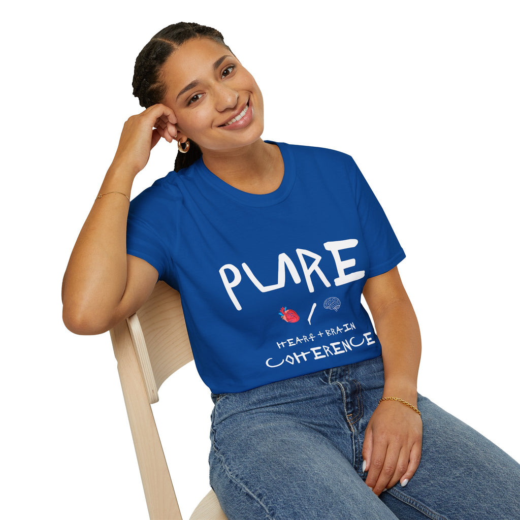 PURE T-Shirt — Heart + Brain Coherence Awareness Tee