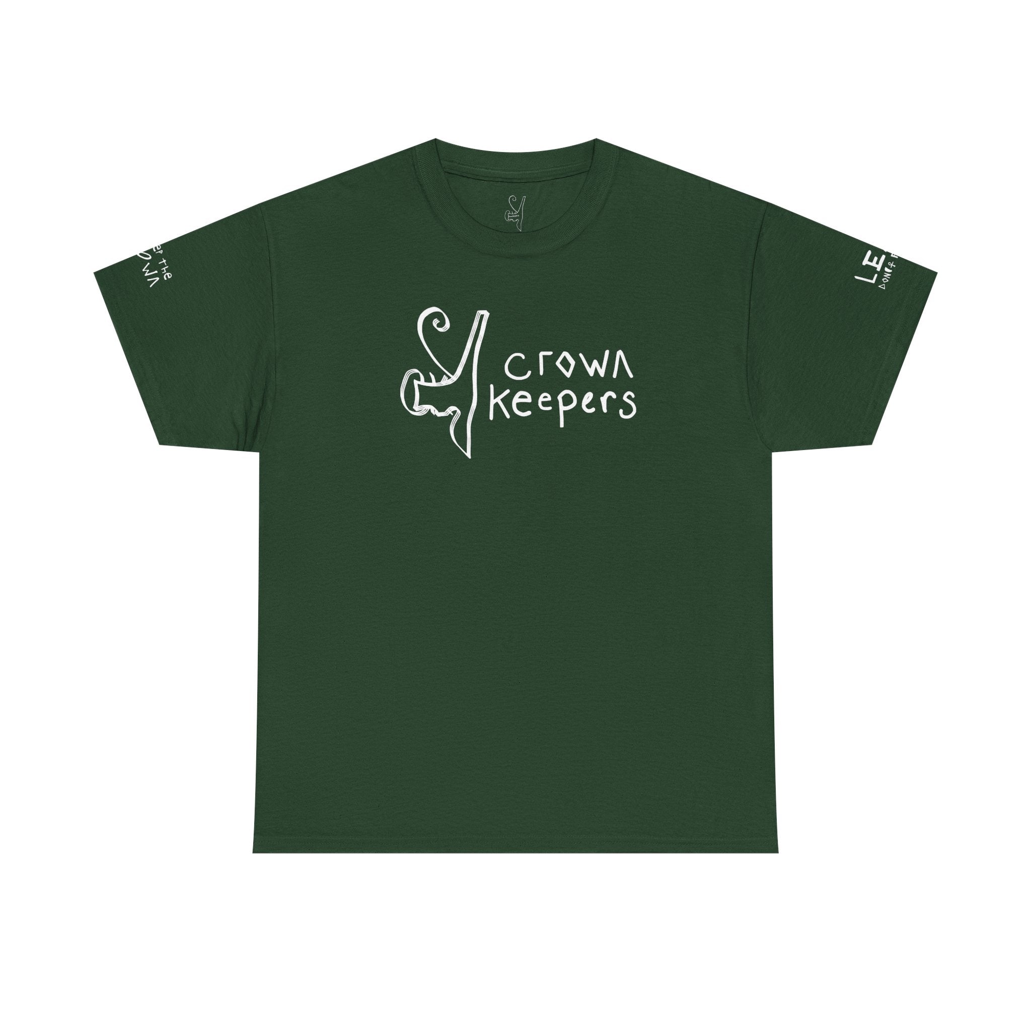 Crown Keepers 'We Keep the Crown' Classic Tee Shirt  — Plain Cotton T-Shirt