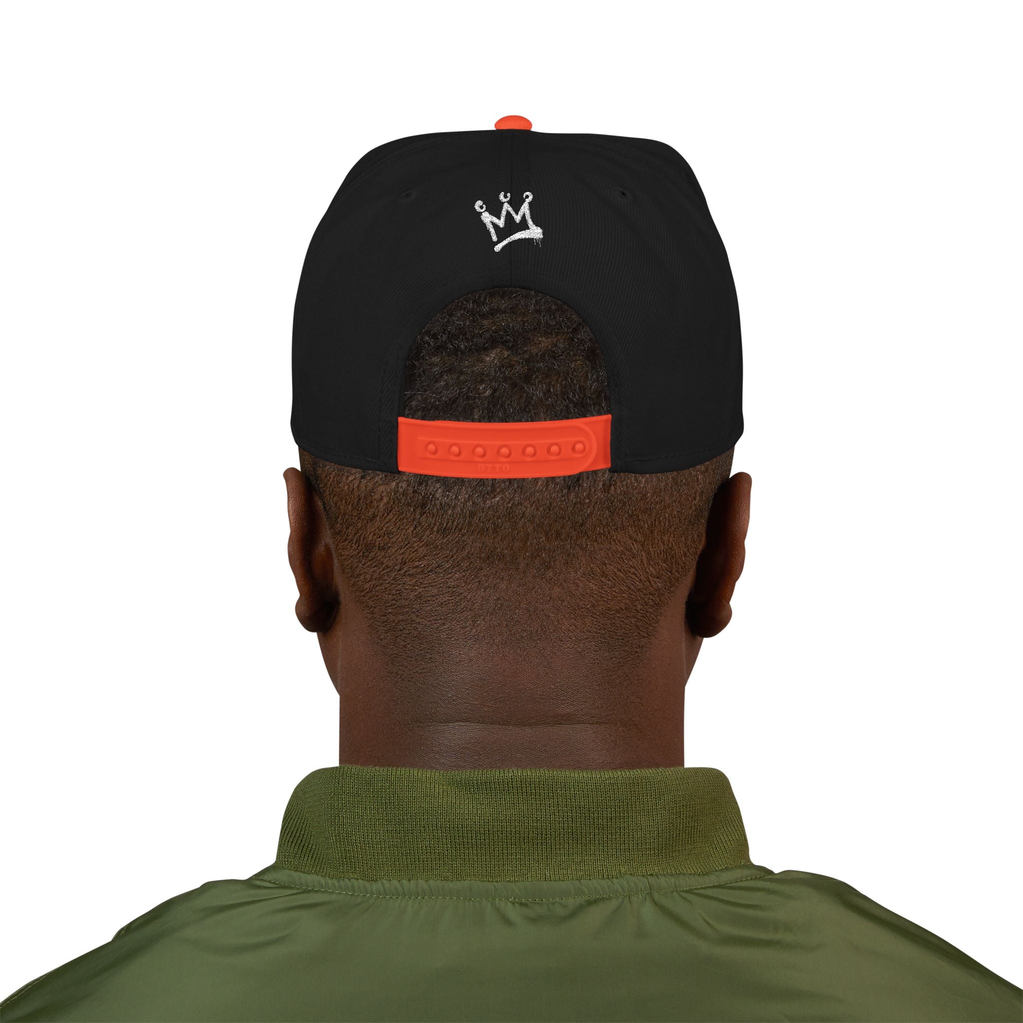 Snapback Hat — "Crown Keepers"' " We Keep the Crown" Embroidered Streetwear Cap
