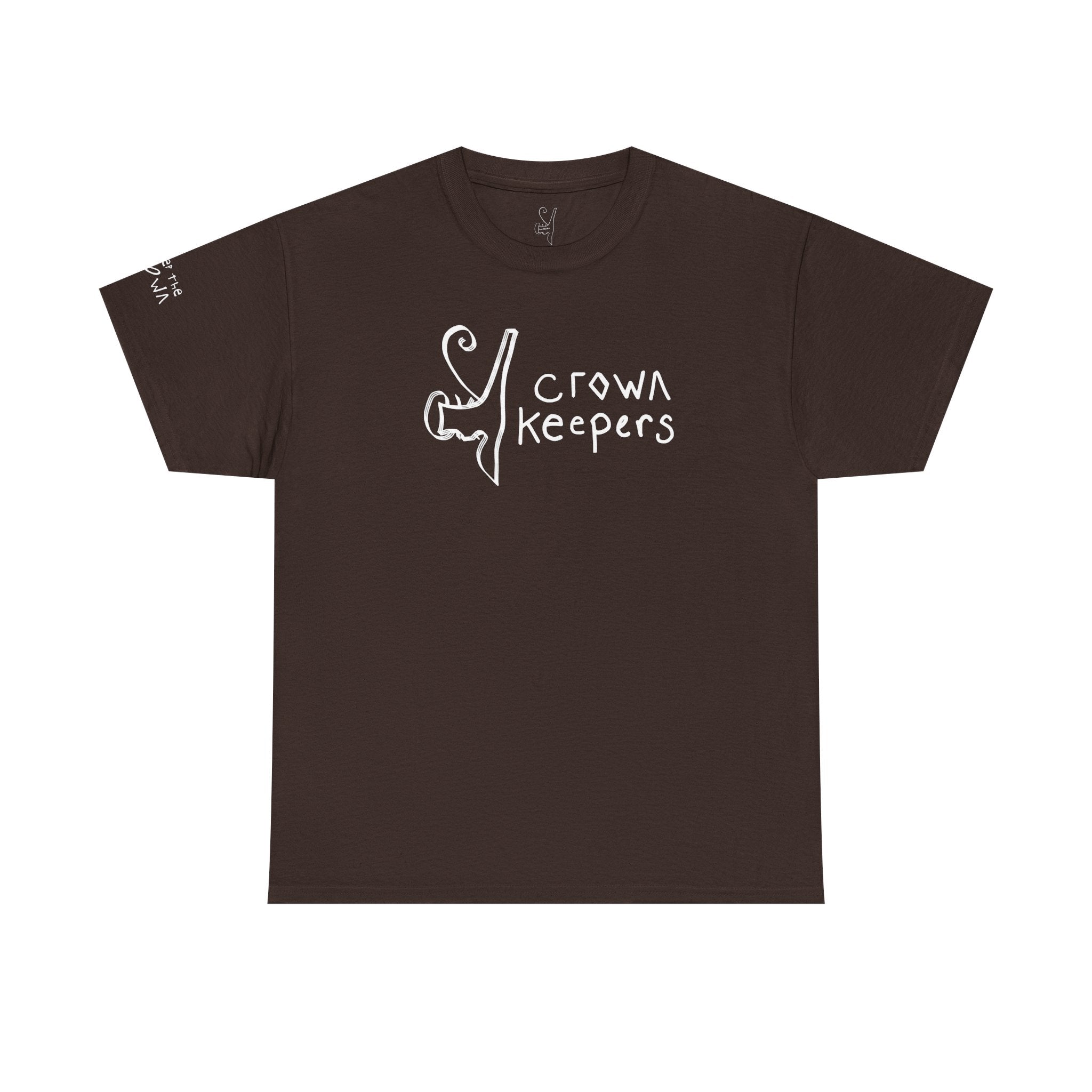 Crown Keepers 'We Keep the Crown' Classic Tee Shirt  — Plain Cotton T-Shirt