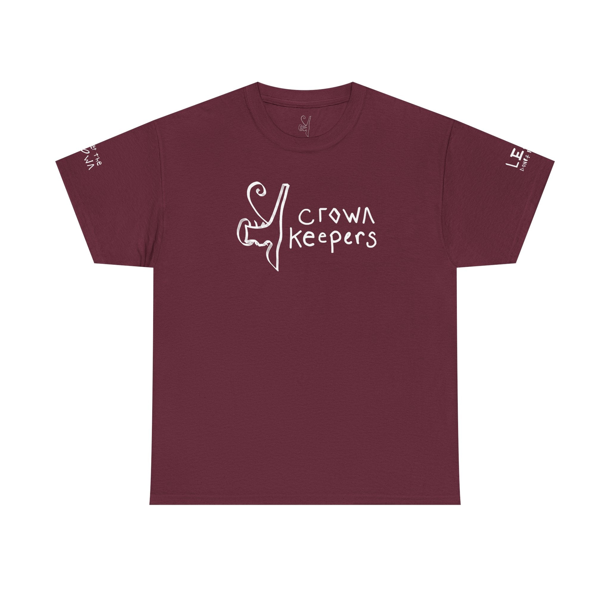 Crown Keepers 'We Keep the Crown' Classic Tee Shirt  — Plain Cotton T-Shirt