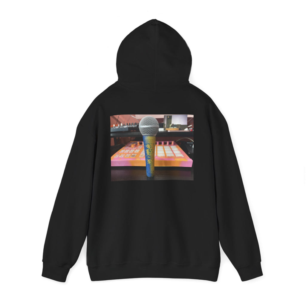 One Mic Freestyle Hoodie — KC Star Microphone Rap Fan Pullover