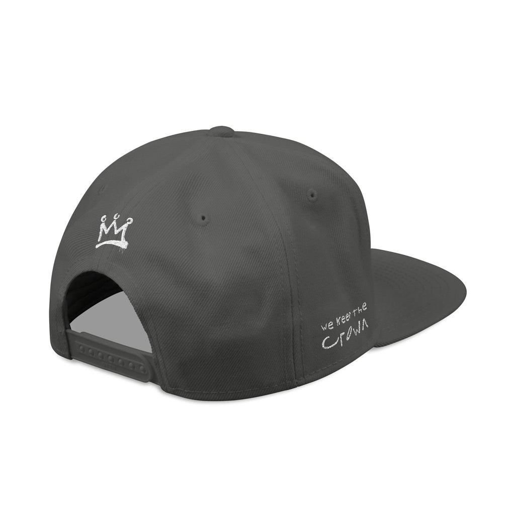 Snapback Hat — "Crown Keepers"' " We Keep the Crown" Embroidered Streetwear Cap