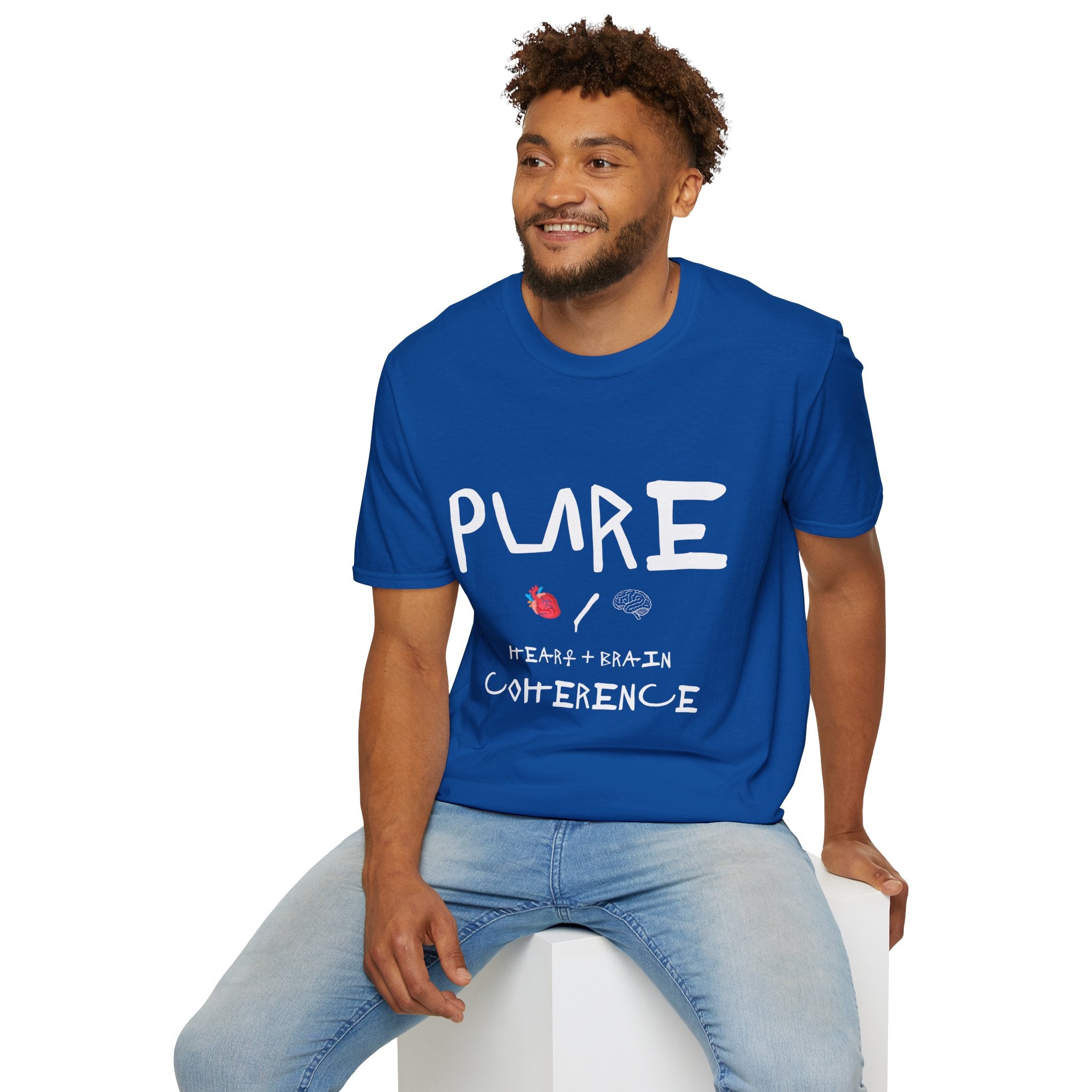 PURE T-Shirt — Heart + Brain Coherence Awareness Tee