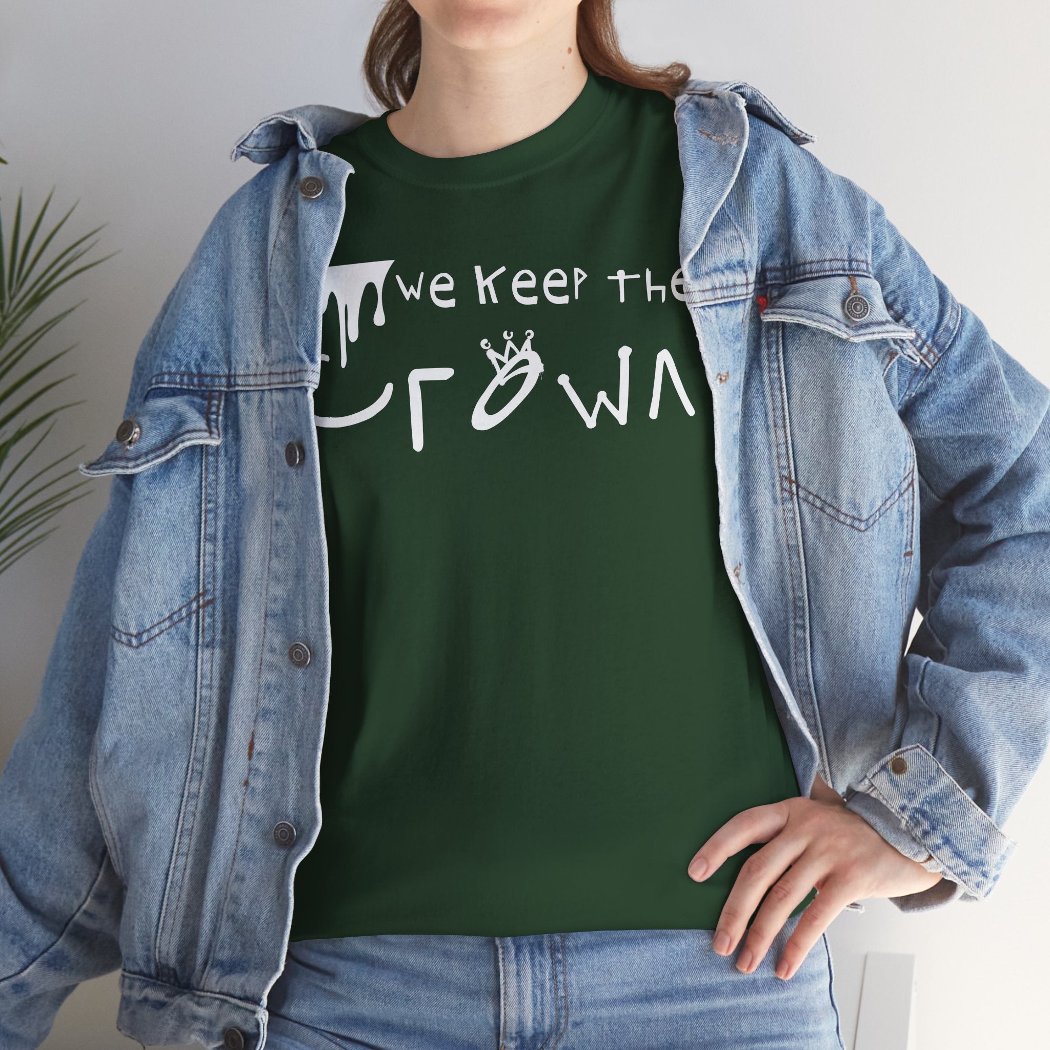 Crown Keepers Graphic Tee — "We Keep the Crown" Streetwear Drip T‑Shirt "The Reign Continues"