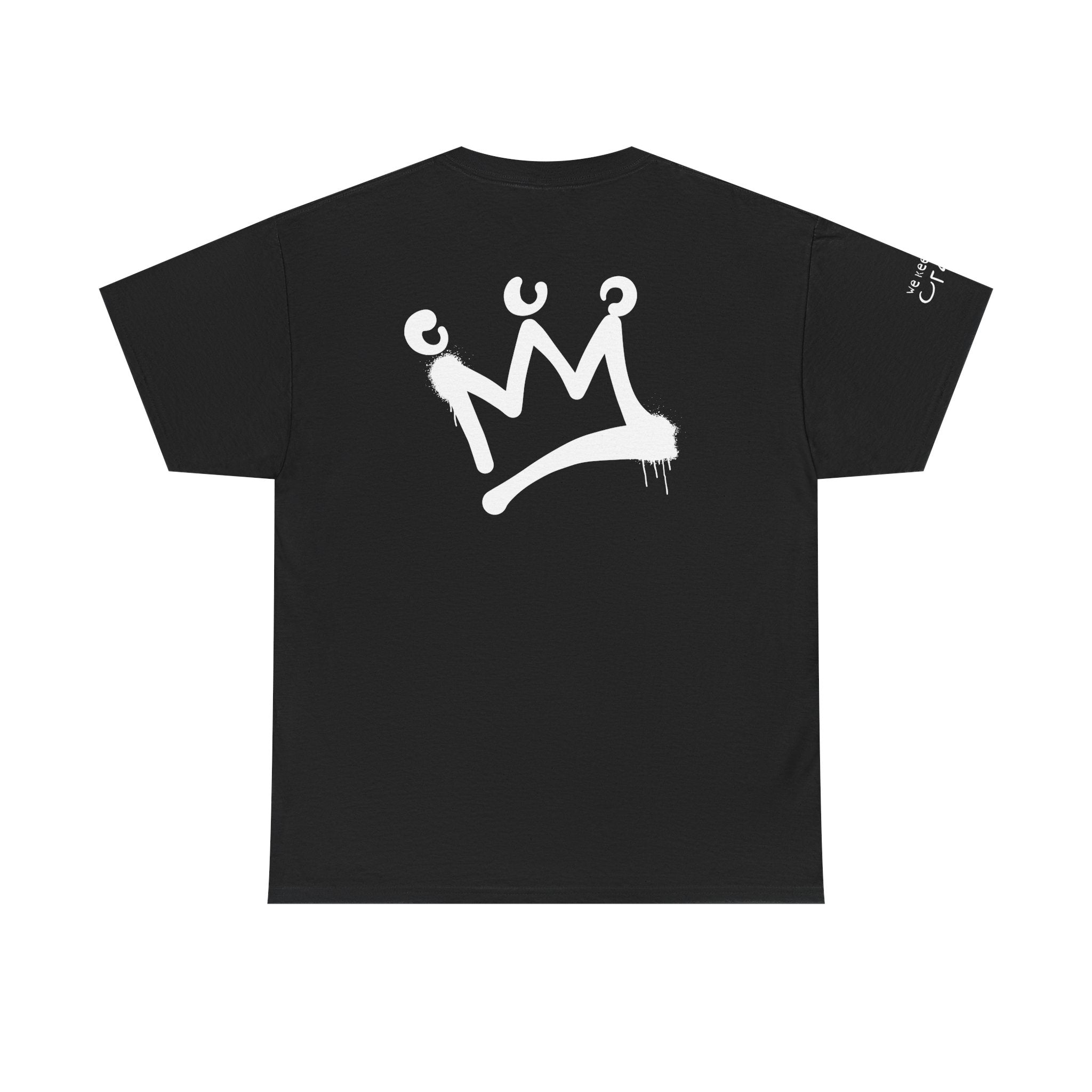 Crown Keepers 'We Keep the Crown' Classic Tee Shirt  — Plain Cotton T-Shirt