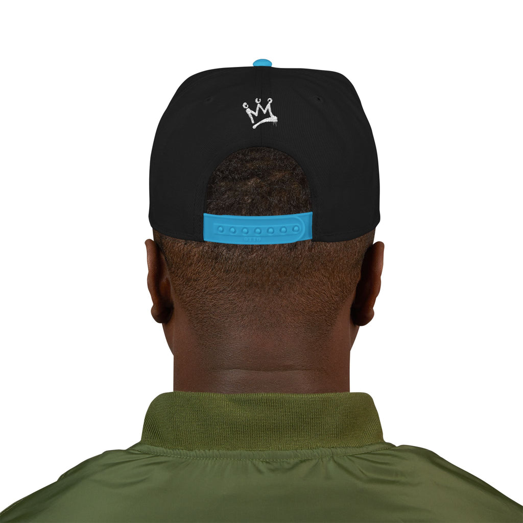 Snapback Hat — "Crown Keepers"' " We Keep the Crown" Embroidered Streetwear Cap