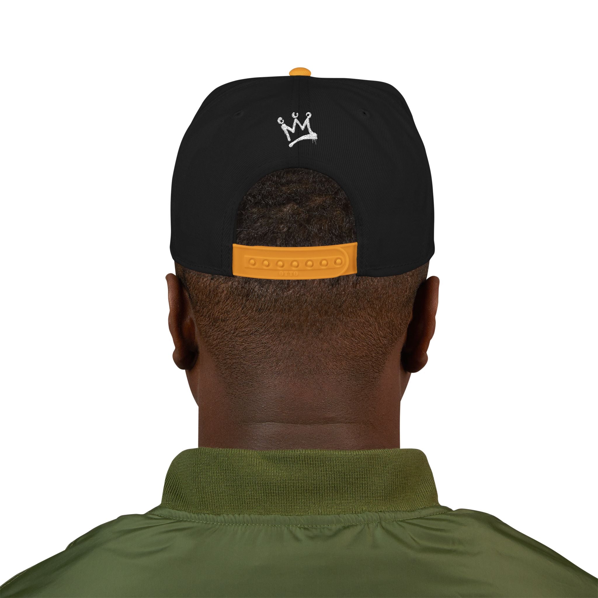 Snapback Hat — "Crown Keepers"' " We Keep the Crown" Embroidered Streetwear Cap