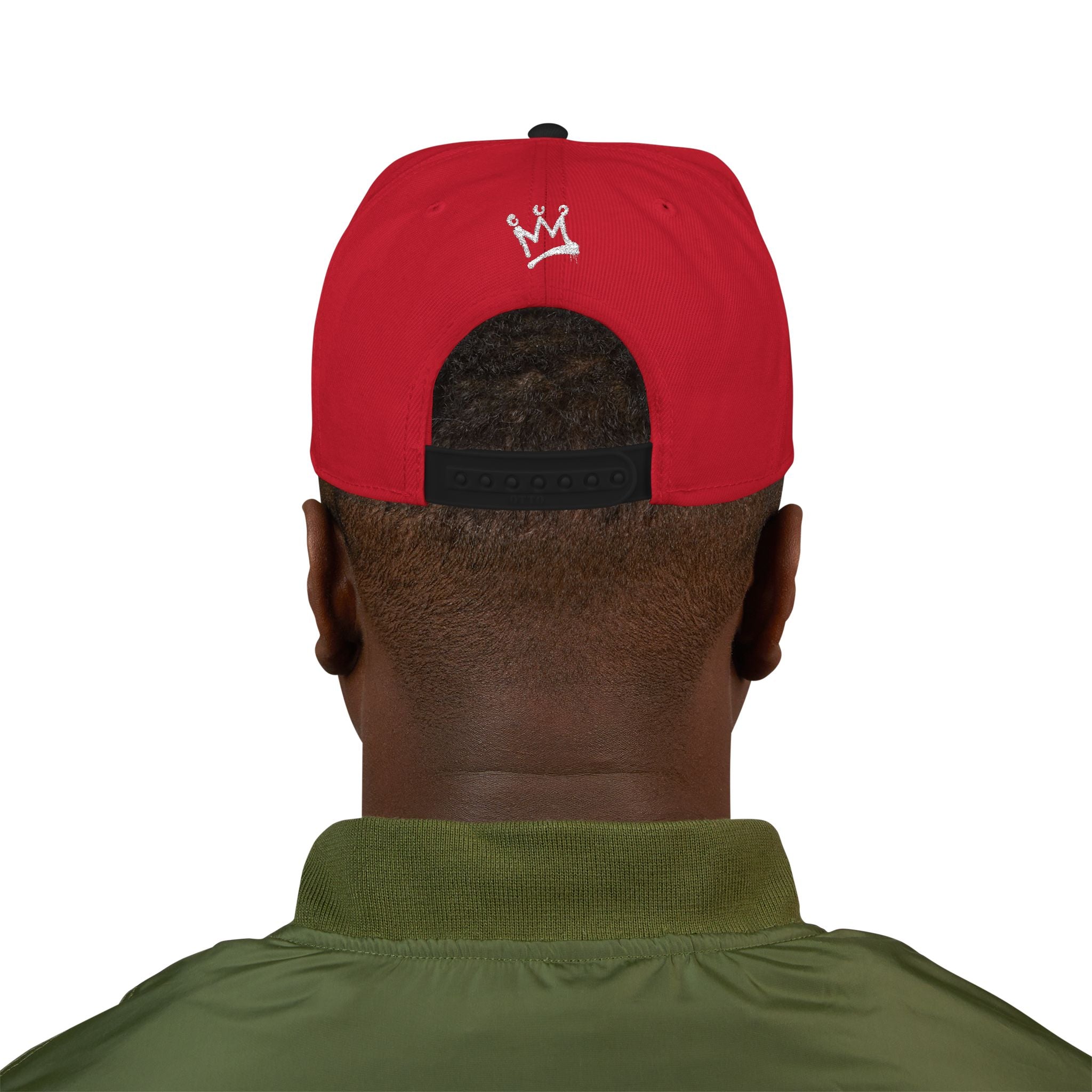 Snapback Hat — "Crown Keepers"' " We Keep the Crown" Embroidered Streetwear Cap
