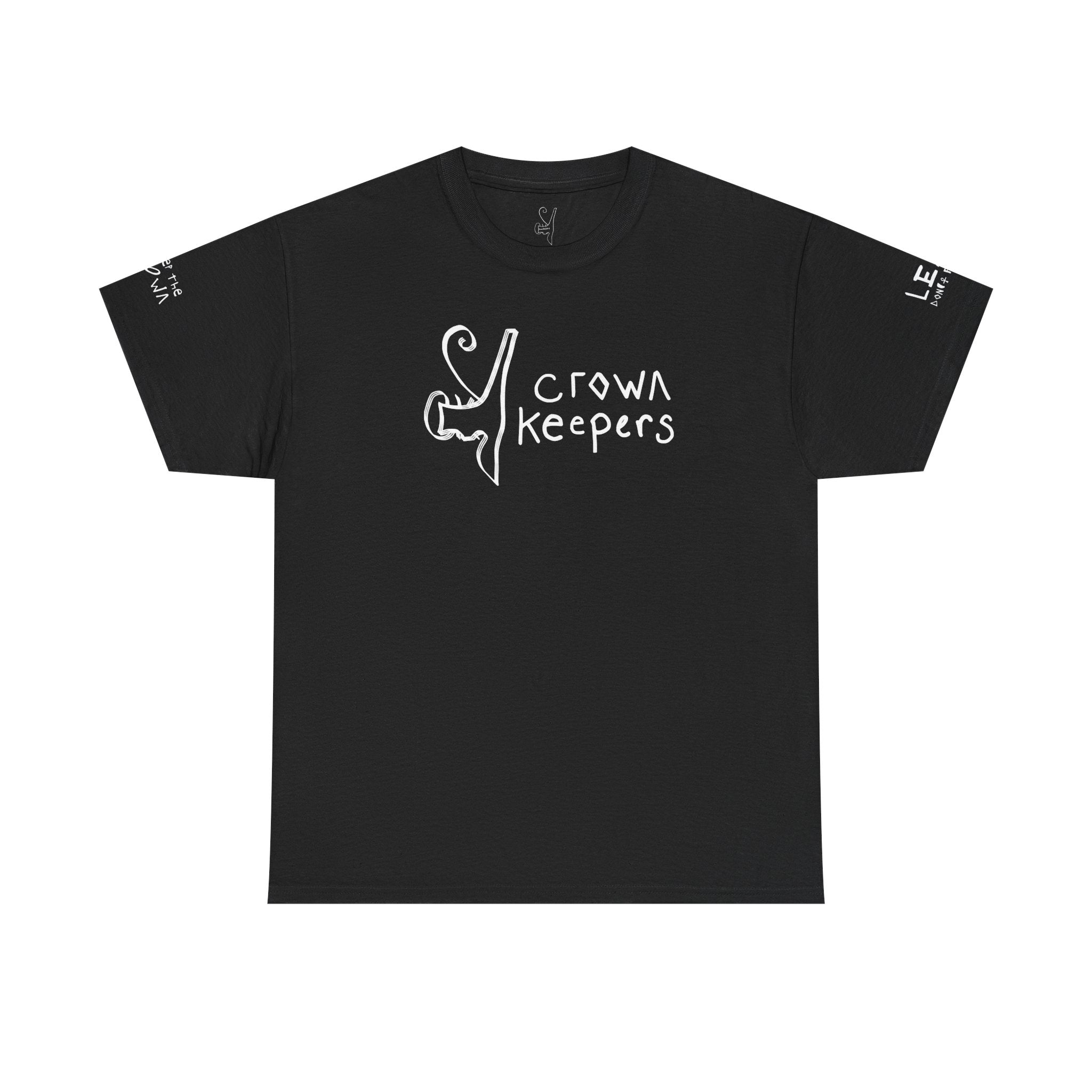 Crown Keepers 'We Keep the Crown' Classic Tee Shirt  — Plain Cotton T-Shirt