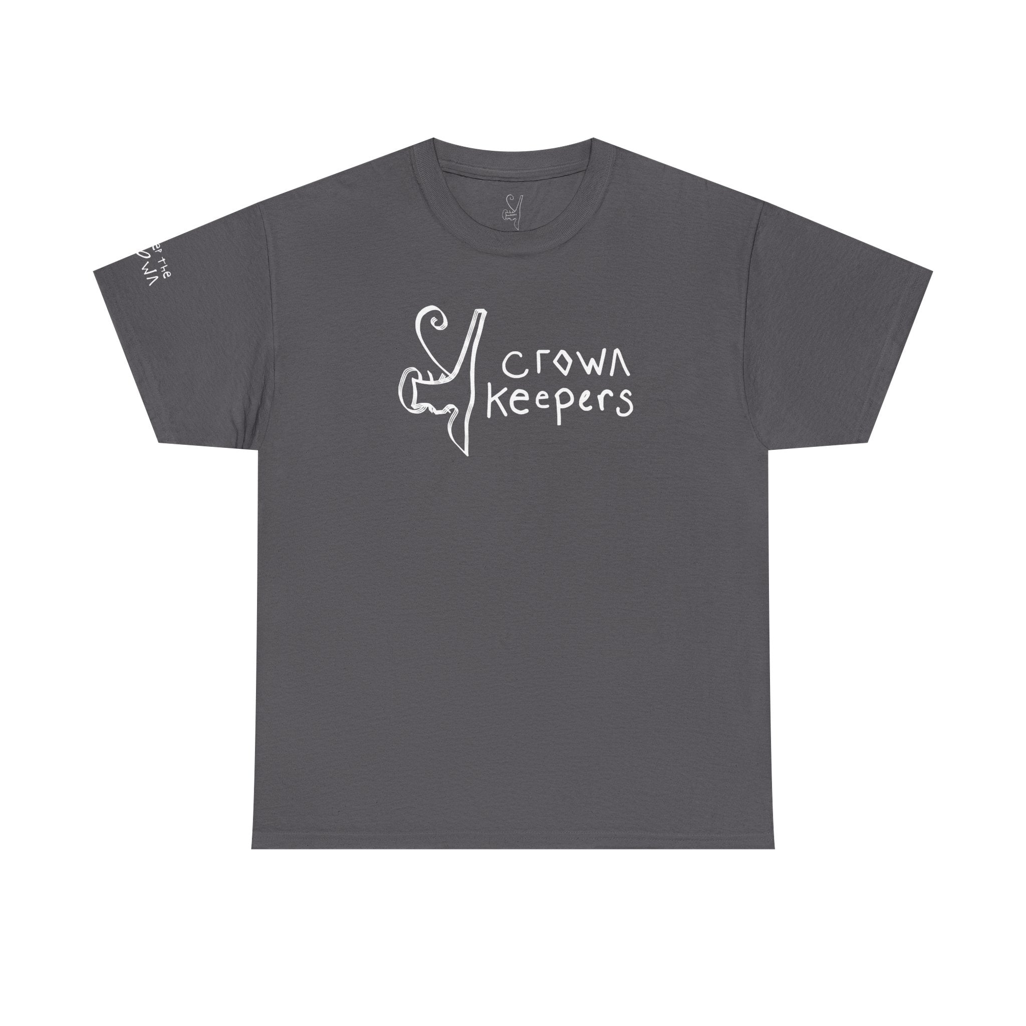 Crown Keepers 'We Keep the Crown' Classic Tee Shirt  — Plain Cotton T-Shirt