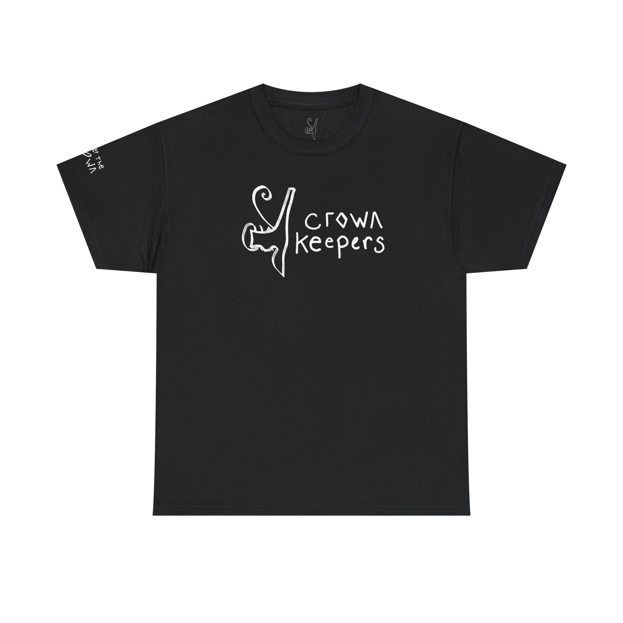 Crown Keepers 'We Keep the Crown' Classic Tee Shirt  — Plain Cotton T-Shirt
