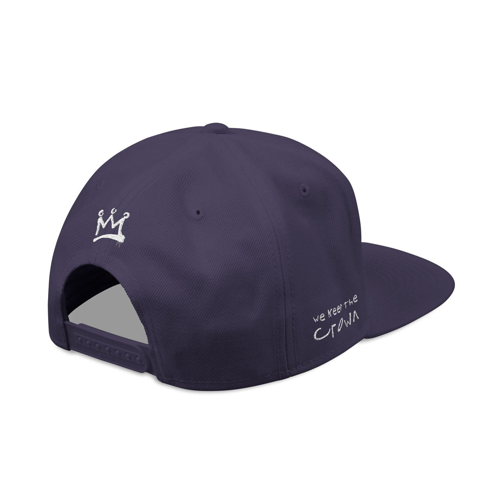 Snapback Hat — "Crown Keepers"' " We Keep the Crown" Embroidered Streetwear Cap
