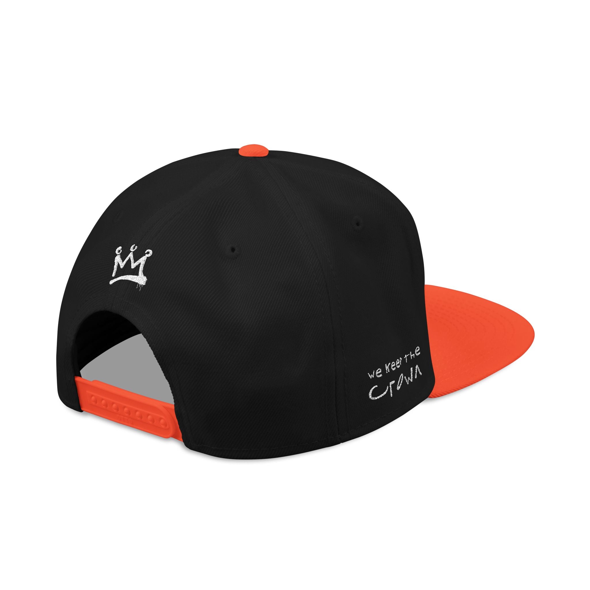 Snapback Hat — "Crown Keepers"' " We Keep the Crown" Embroidered Streetwear Cap