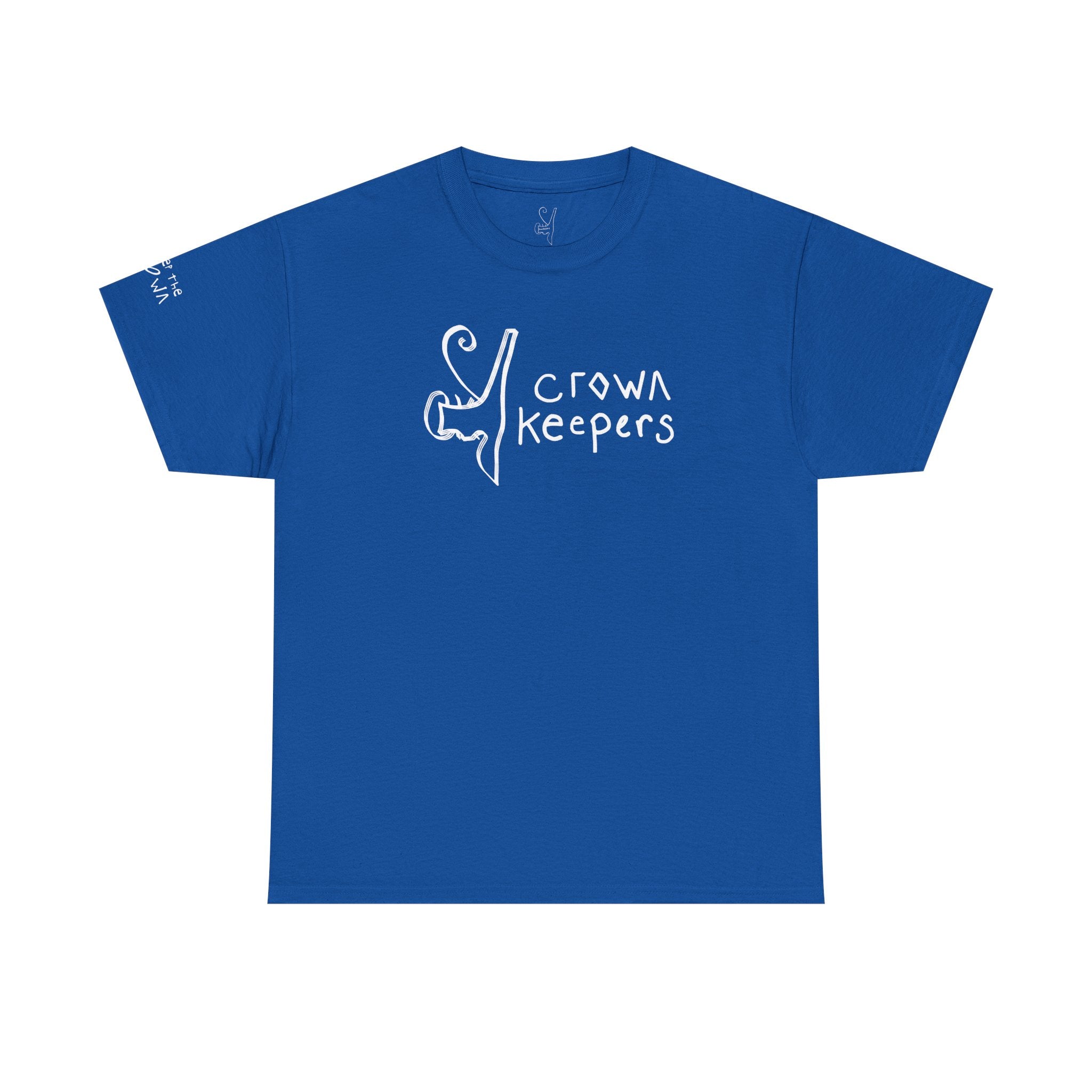 Crown Keepers 'We Keep the Crown' Classic Tee Shirt  — Plain Cotton T-Shirt