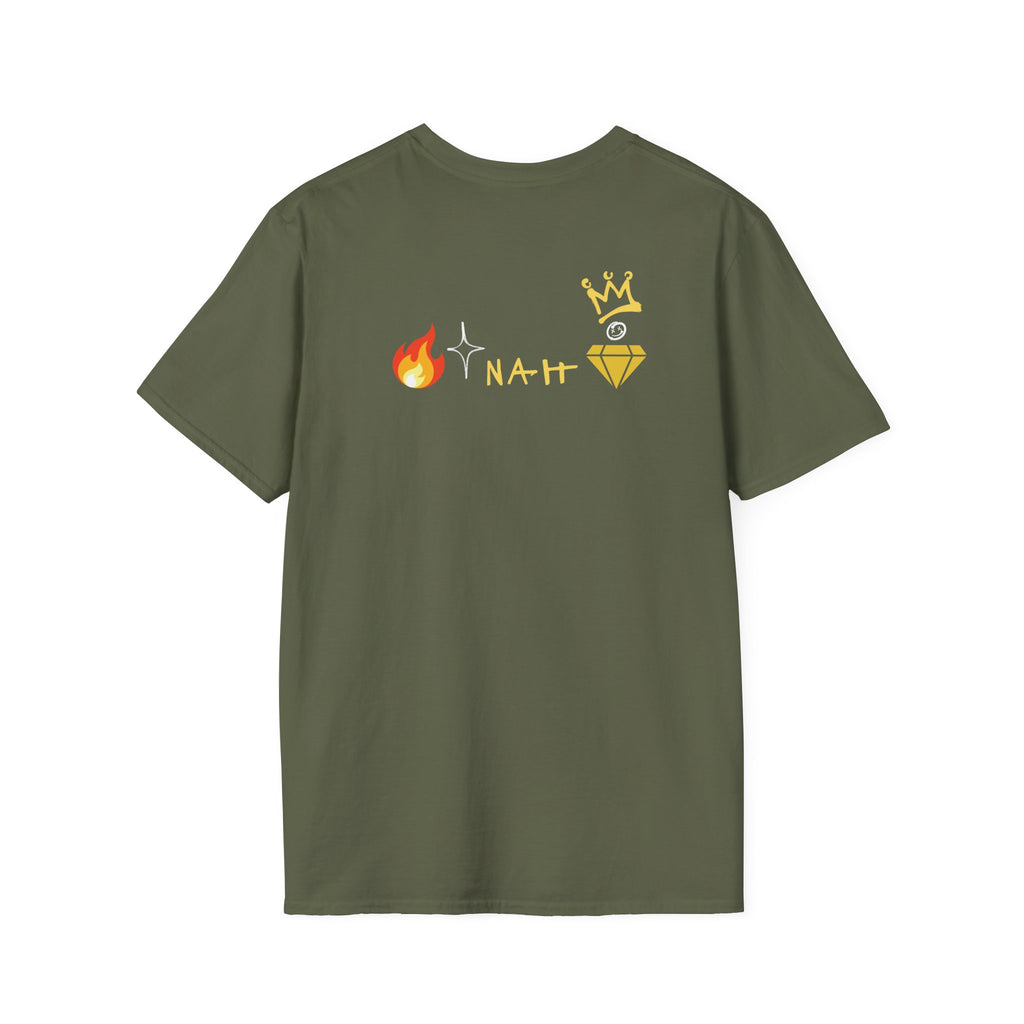T-Shirt — 'Don't Let 'Em Knock You Out your Crown' Handwritten Graphic Tee "Crown Keepers"