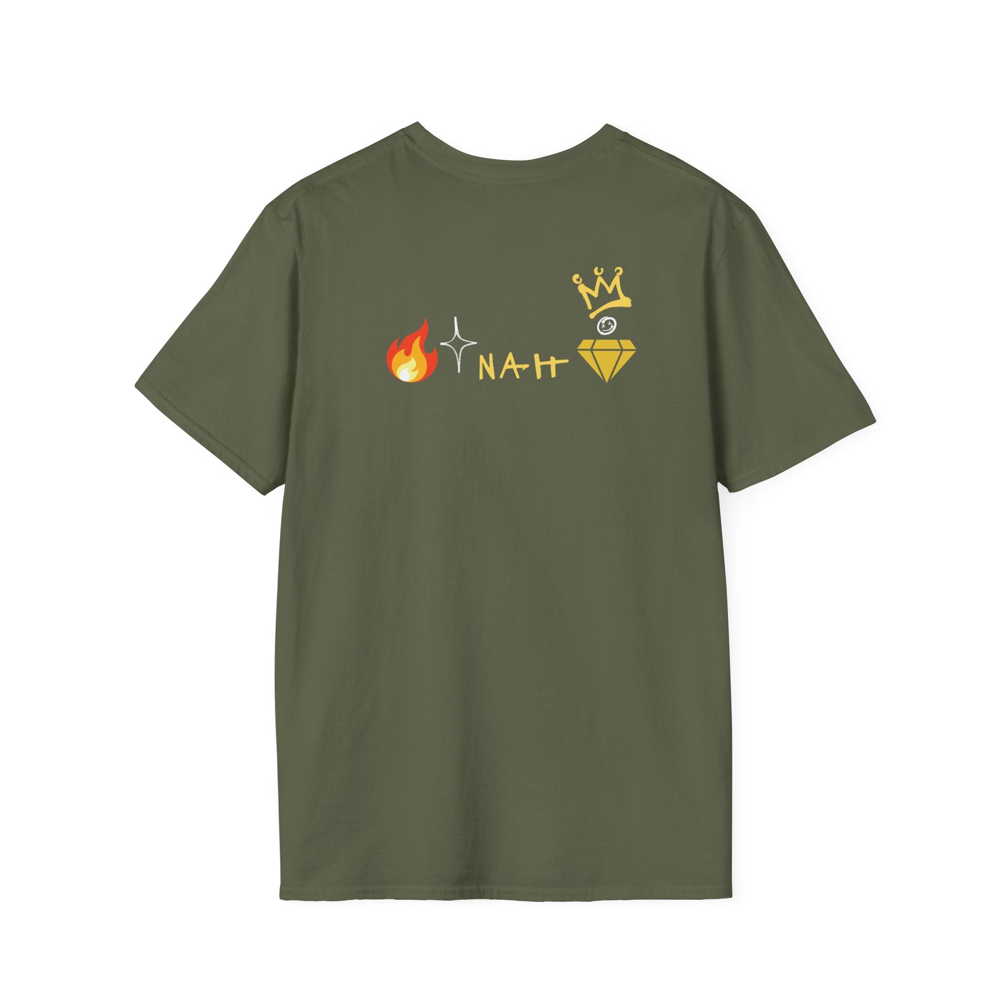T-Shirt — 'Don't Let 'Em Knock You Out your Crown' Handwritten Graphic Tee "Crown Keepers"